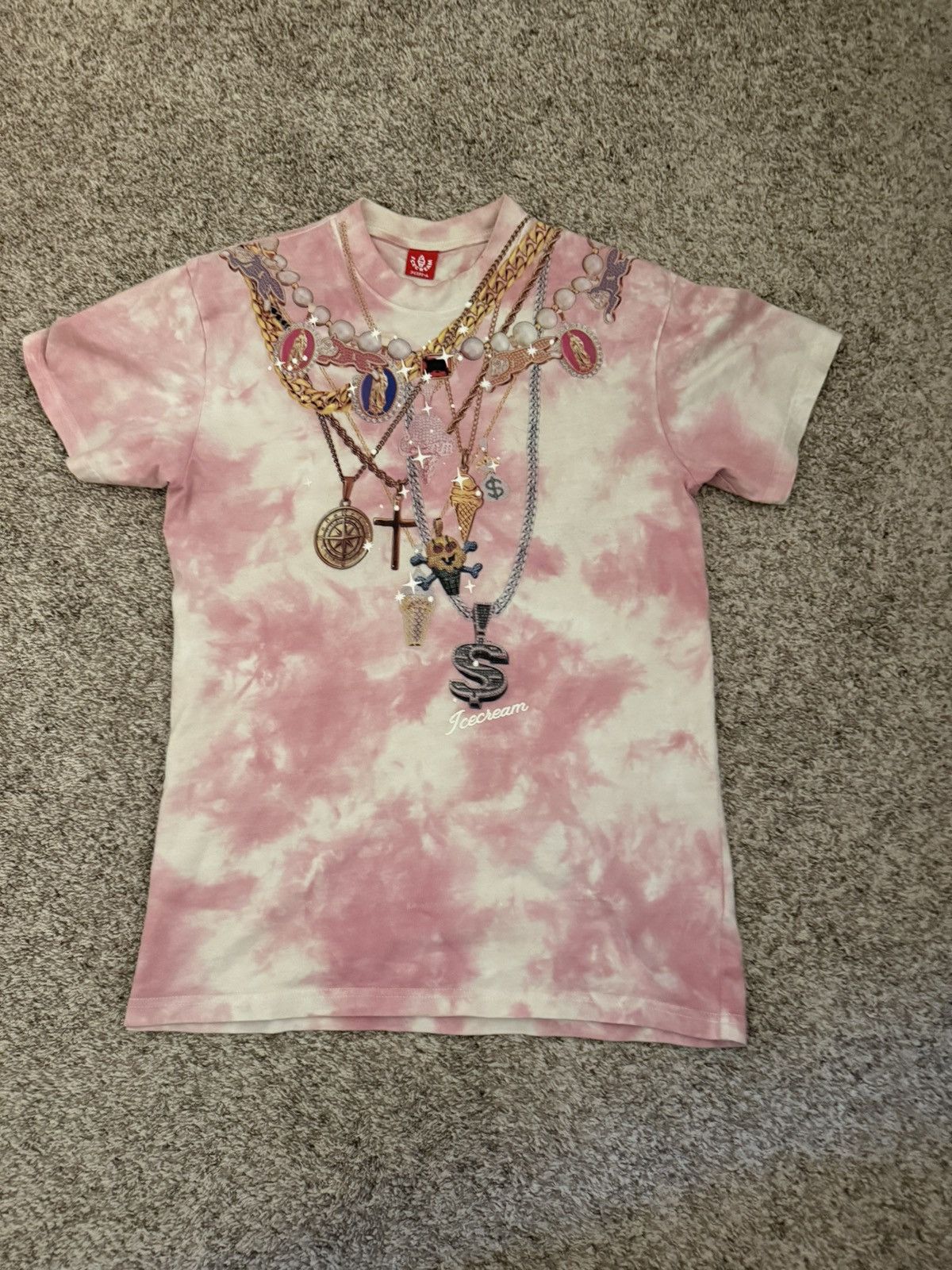 Icecream Pink Icecream Chain Tee Size US M / EU 48-50 / 2 - 1 Thumbnail