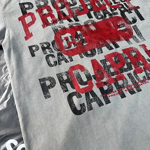 VIBE PROJECT CAPRI Letter Print Shirt Size US M / EU 48-50 / 2 - 5 Thumbnail