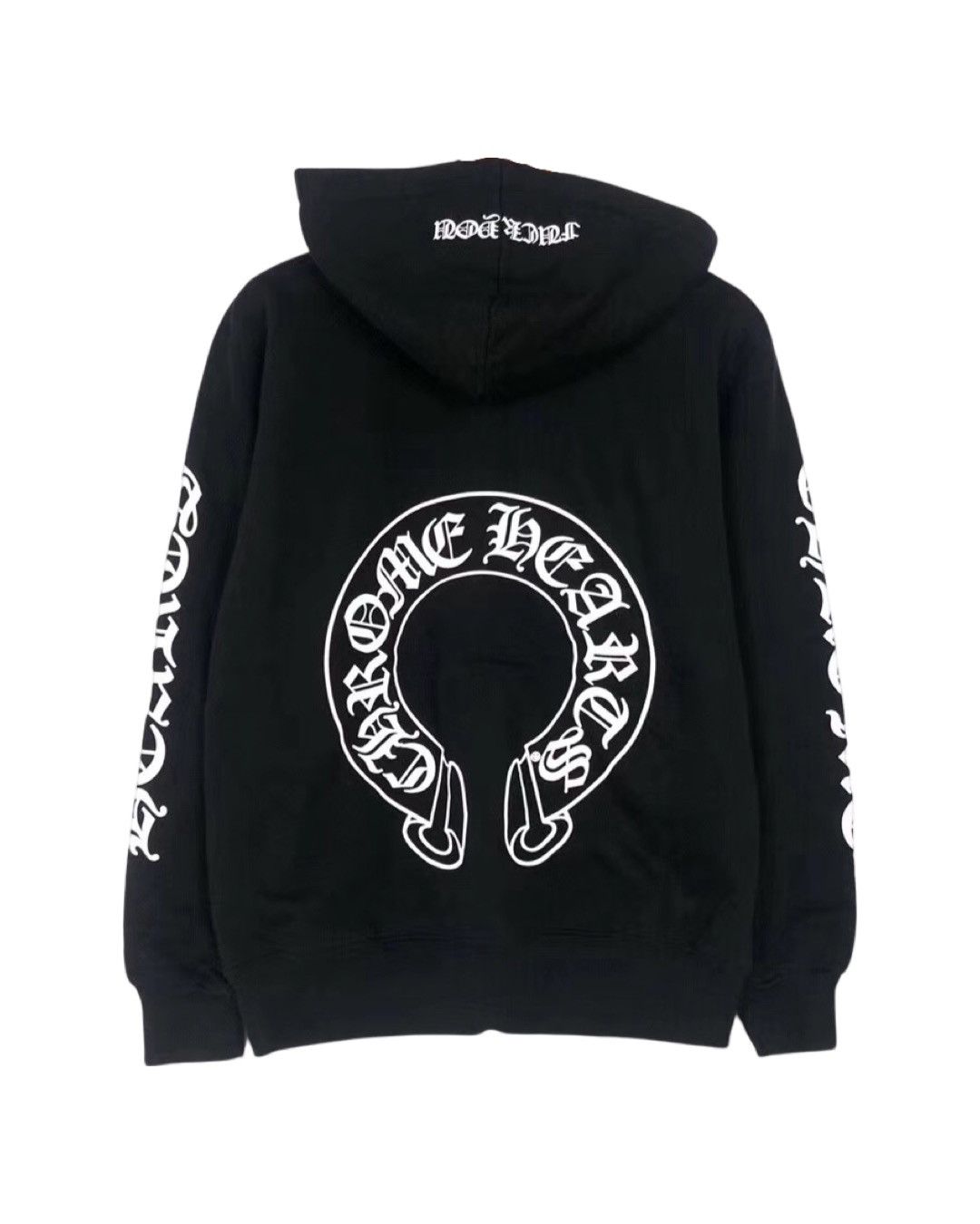 Chrome Hearts Fuck you horseshoe thermal lined hoodie | Grailed