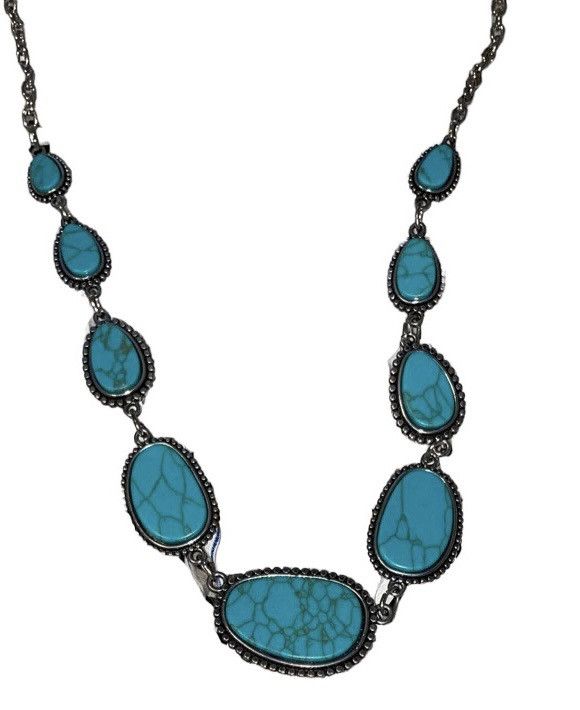 Other EyeCandy LA Enamel Turquoise Necklace Size ONE SIZE - 7 Thumbnail