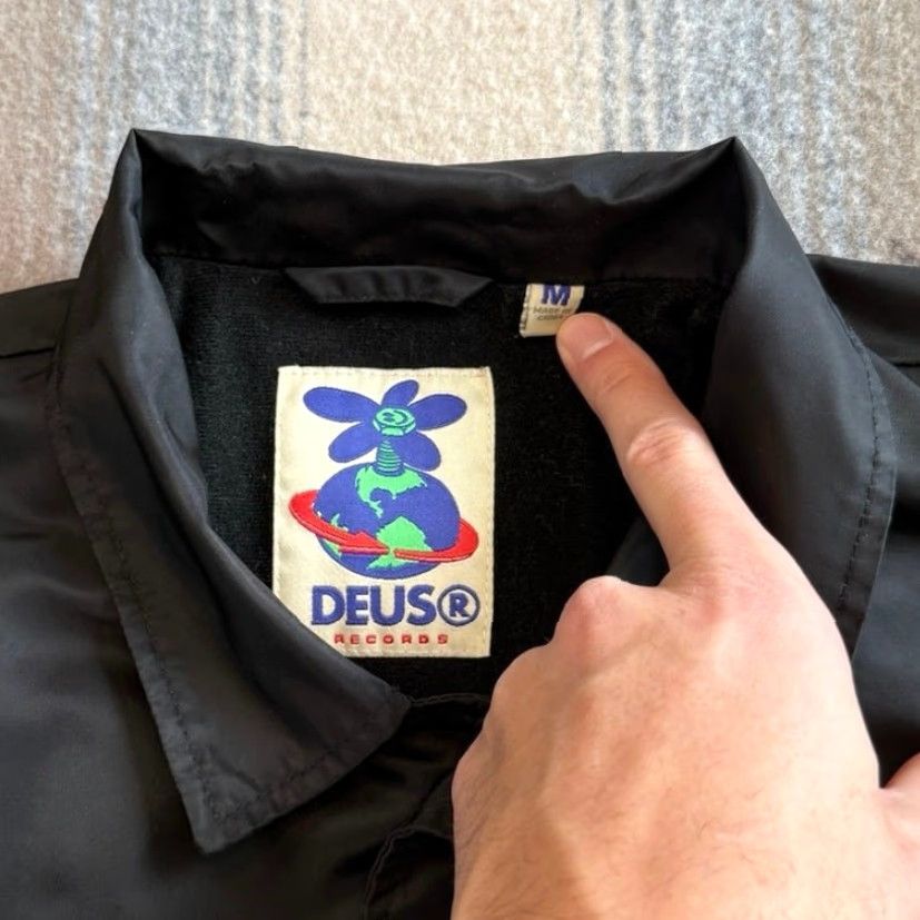 Deus Ex Machina **Men's Deus Ex Machina Authentic Black Jacket Medium** User: Men's Deus Ex Machina Authentic Black Jacket Medium Size US M / EU 48-50 / 2 - 3 Thumbnail