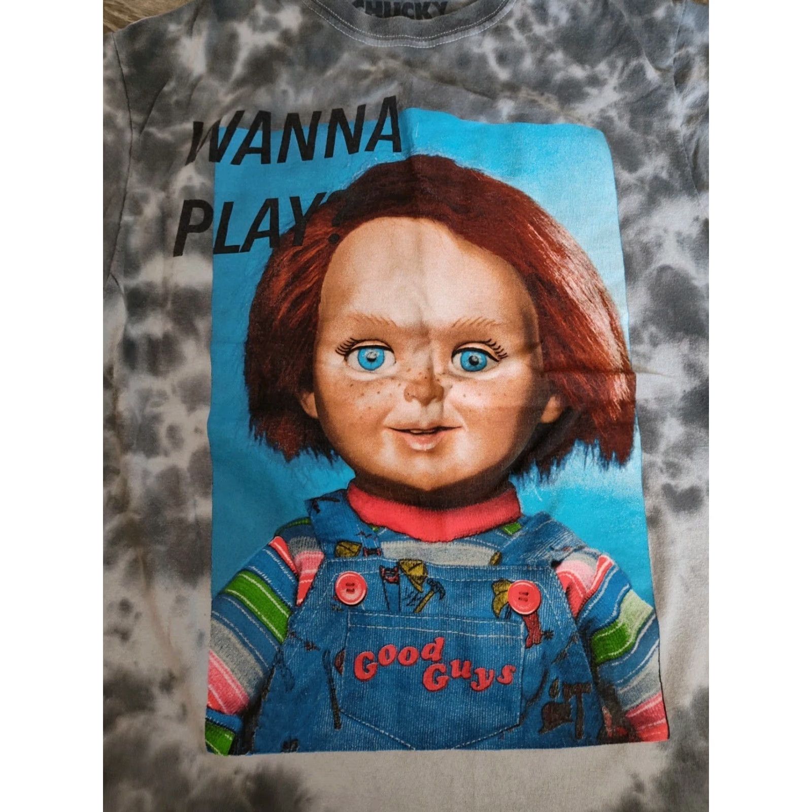 Vintage VINTAGE Chucky Horror Movie T-Shirt Unisex Adult Medium Tie Dye Graphic Halloween Size US M / EU 48-50 / 2 - 2 Thumbnail