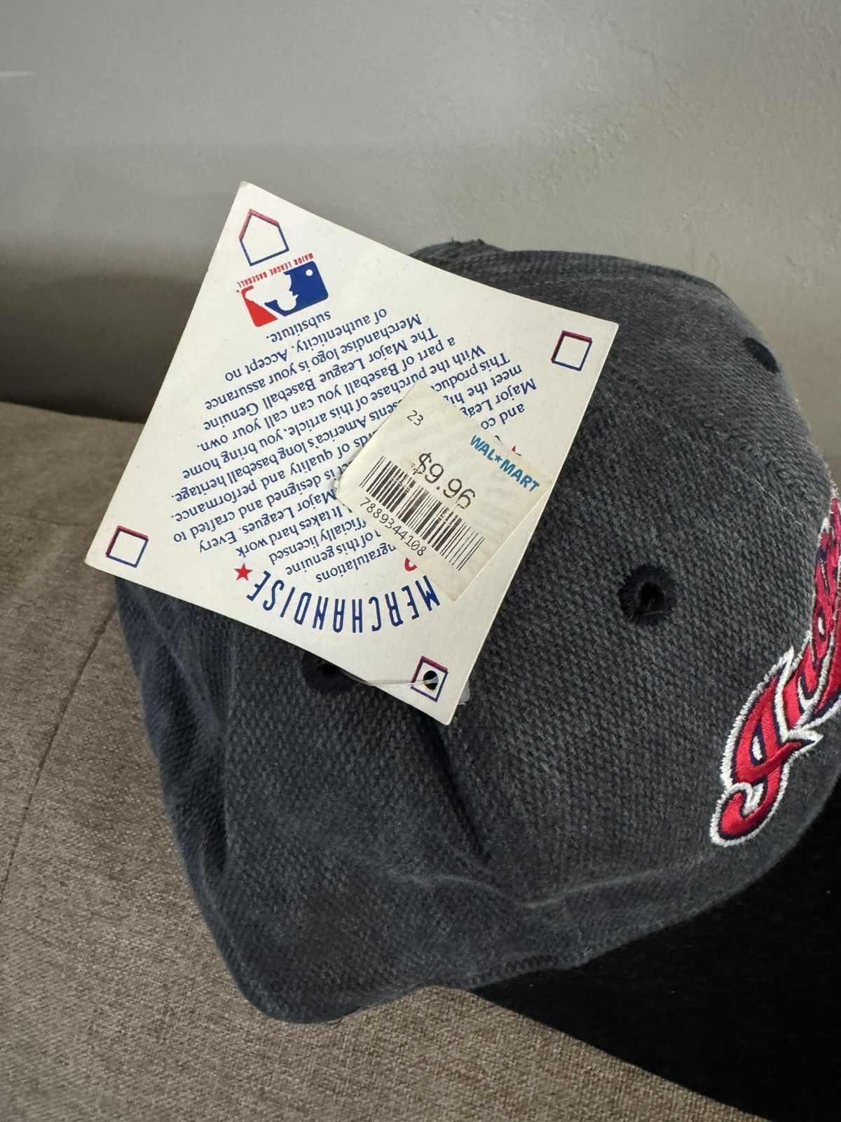 Logo 7 *VINTAGE* 1997 WS Cleveland Indians Logo 7 snapback Size ONE SIZE - 5 Thumbnail