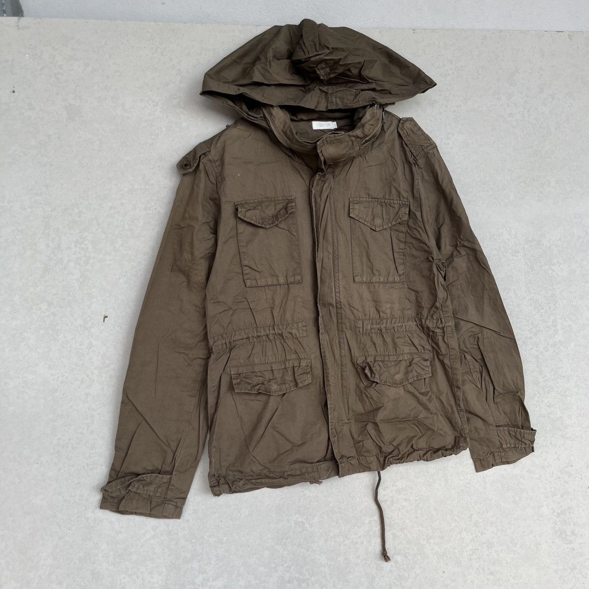 Other Vintage Vibgyor Brown Colour Hooded Jacket Size M Size US M / EU 48-50 / 2 - 3 Thumbnail