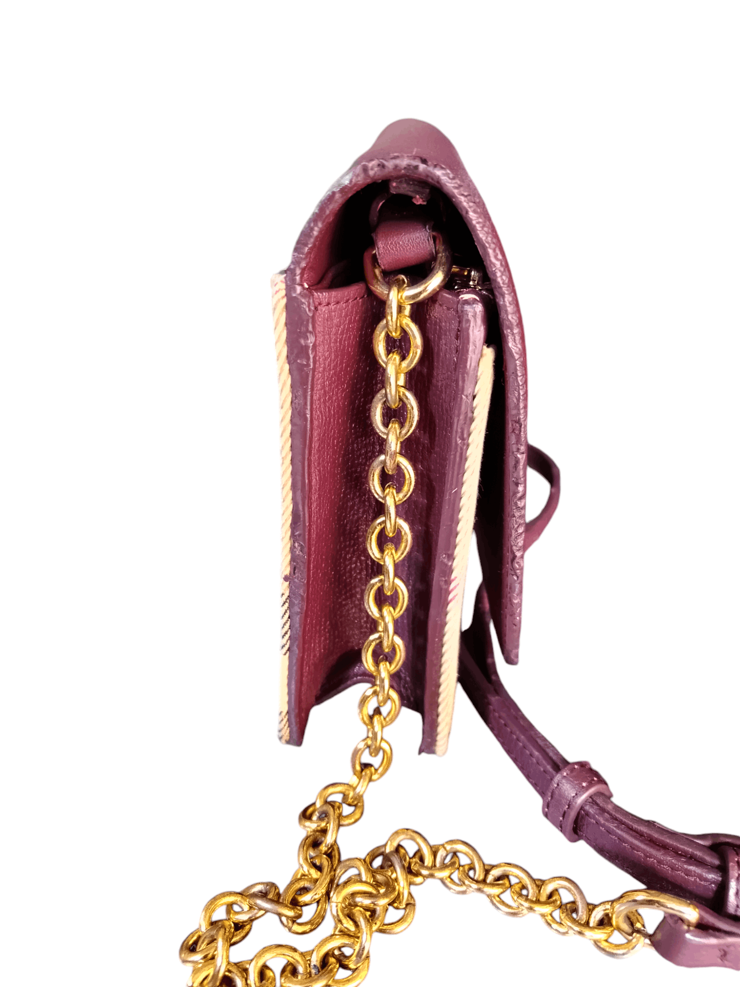 Burberry Burberry Hampshire Wallet On Chain(WOC) Size ONE SIZE - 5 Thumbnail