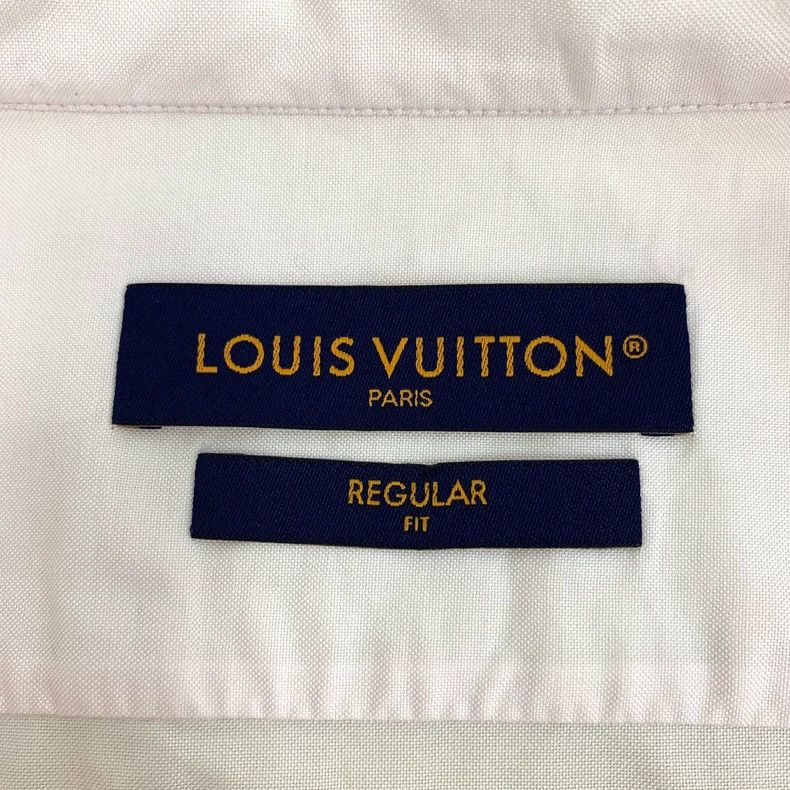 Louis Vuitton Louis Vuitton size 43/17 Pink pocket logo embroidered cotto Size US XS / EU 42 / 0 - 5 Thumbnail