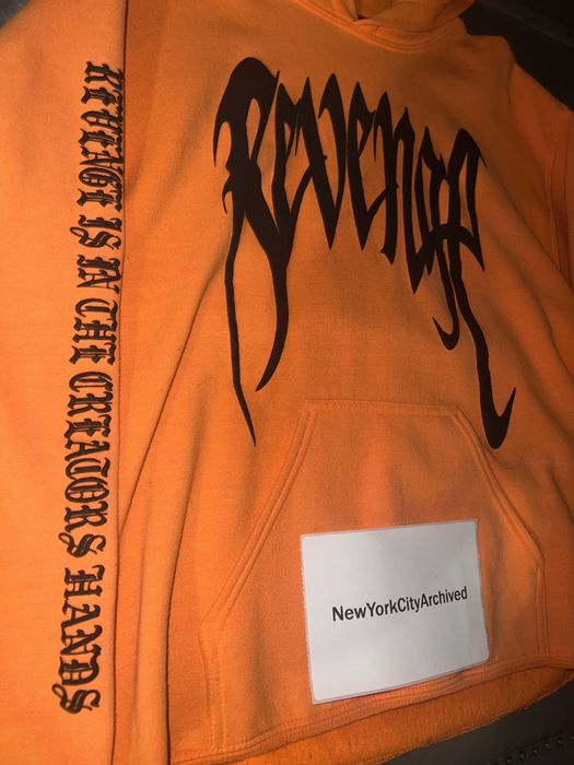 Orange revenge kill online hoodie