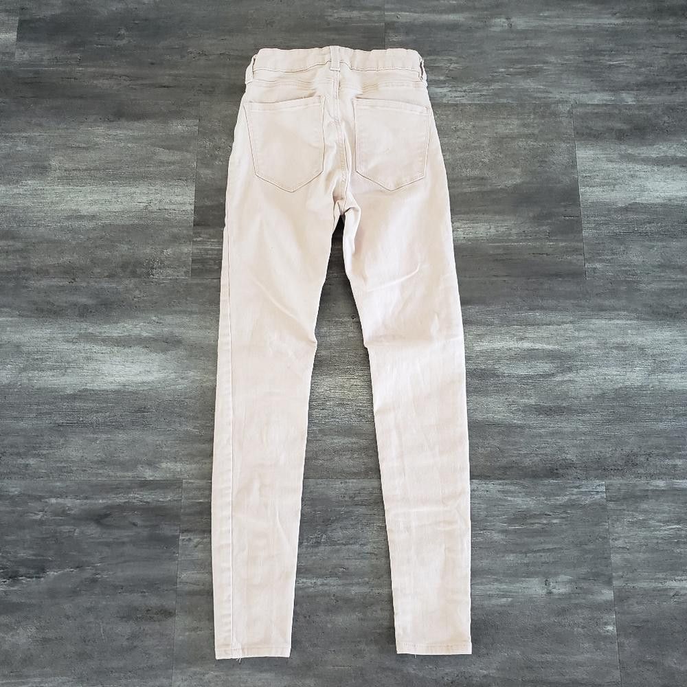 Designer Nude Denim High Waisted Refuge Super Skinny Jean Size 30" / US 8 / IT 44 - 2 Thumbnail