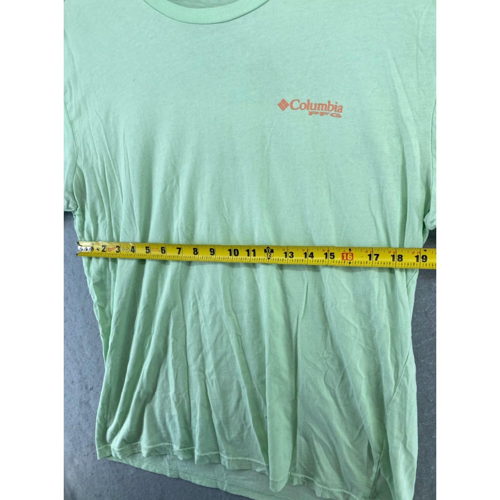 Vintage VINTAGE? No. Columbia PFG Mens TShirt XL Green Spellout Outdoor Fishing Size US XL / EU 56 / 4 - 2 Thumbnail