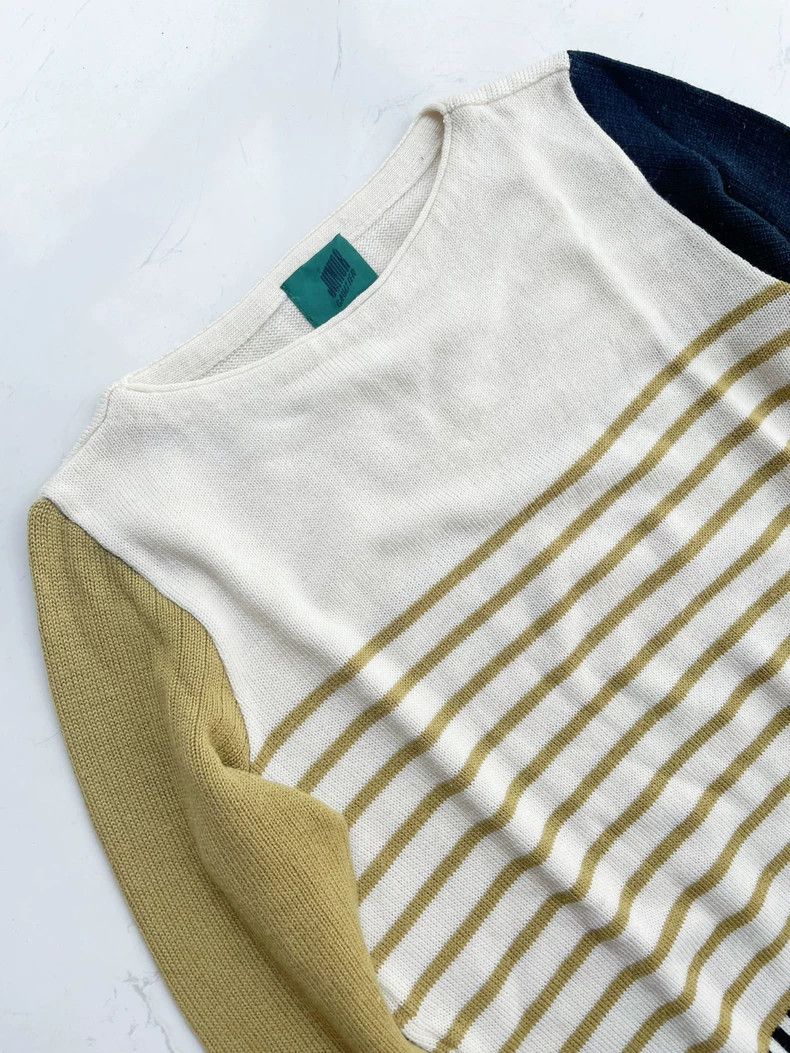 Jean Paul Gaultier Jean Paul Gaultier Mid-length striped sweater 2504-Nextarro Size S / US 4 / IT 40 - 4 Thumbnail