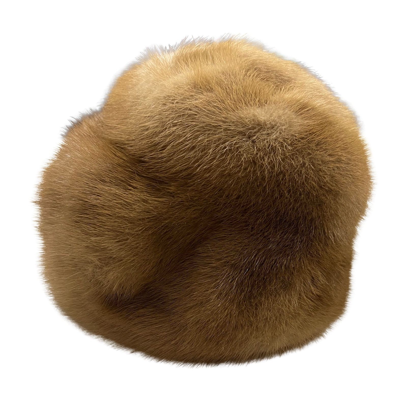 Vintage Vintage Authentic Light Brown Mink Winter Ladies Hat Size ONE SIZE - 2 Thumbnail