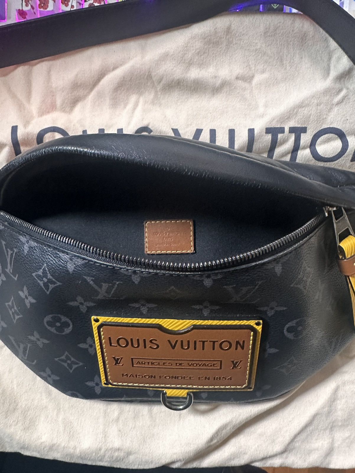 Louis Vuitton LOUIS VUITTON Discovery Monogram Eclipse Gaston Label Size ONE SIZE - 4 Thumbnail