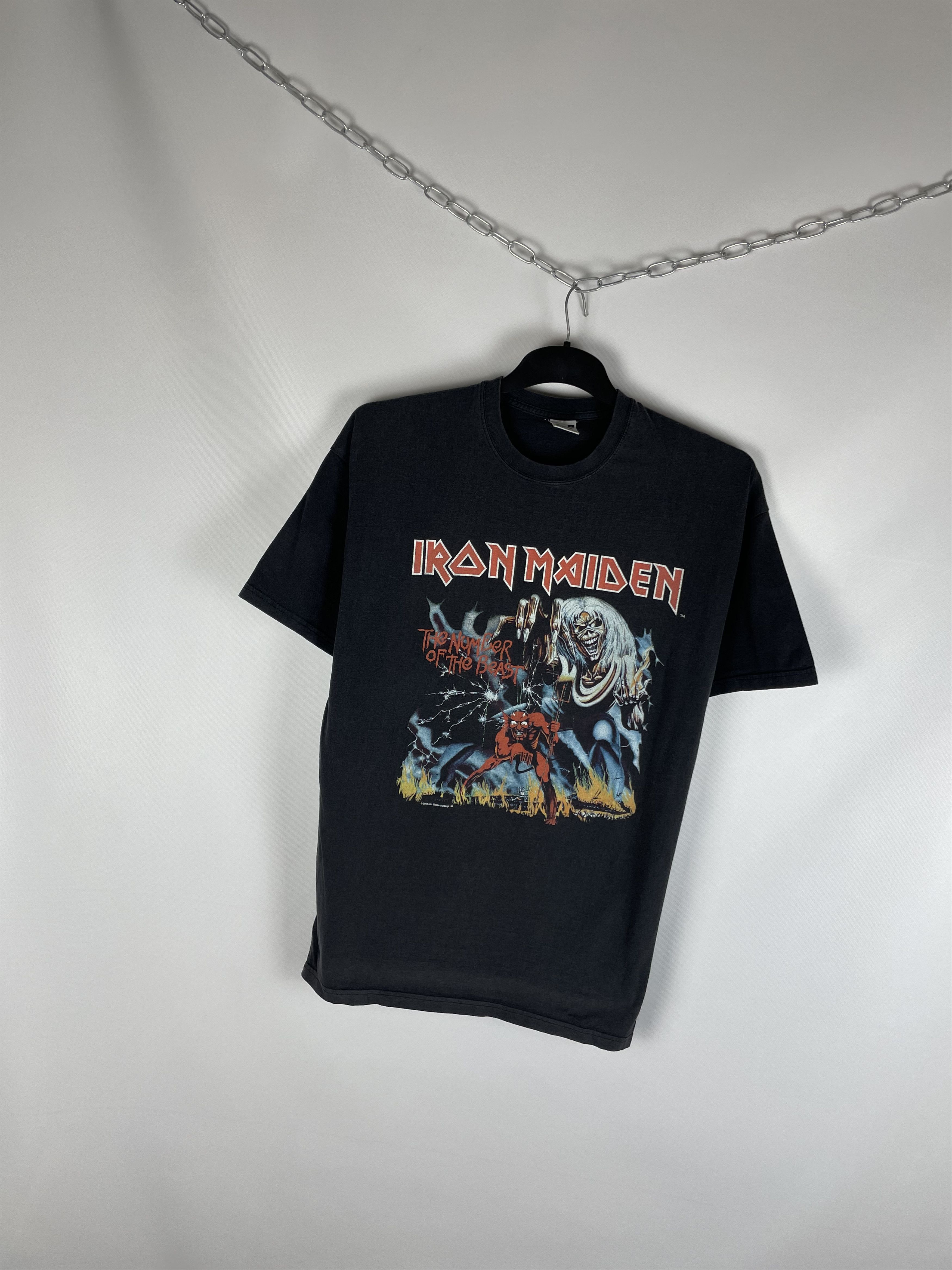 Band Tees Vintage Iron Maiden T-shirt Size US XL / EU 56 / 4 - 2 Thumbnail
