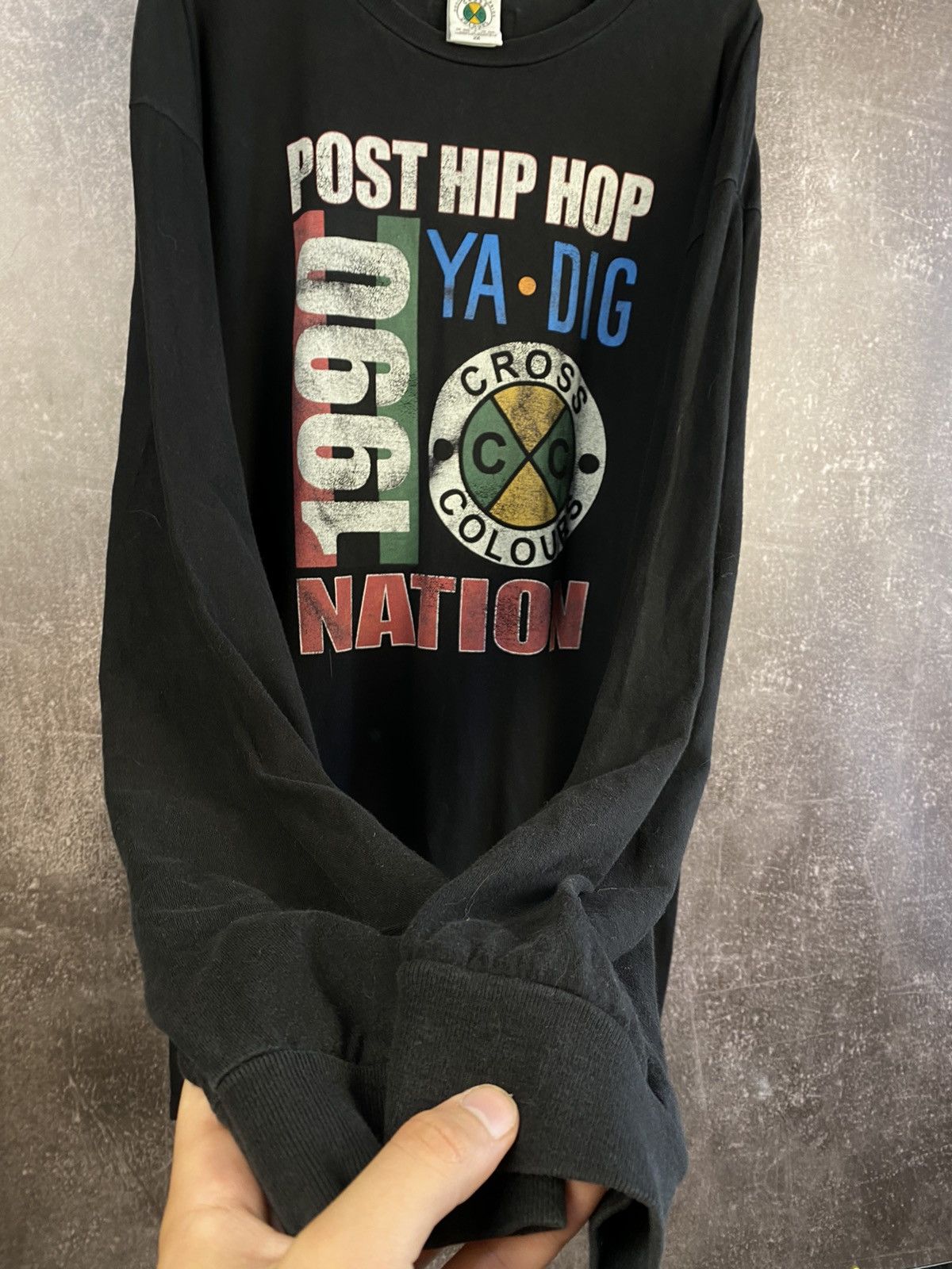 Cross Colours Vintage Cross Colour Ya Dig Hip Hop Style T-shirt Size US XXL / EU 58 / 5 - 4 Thumbnail