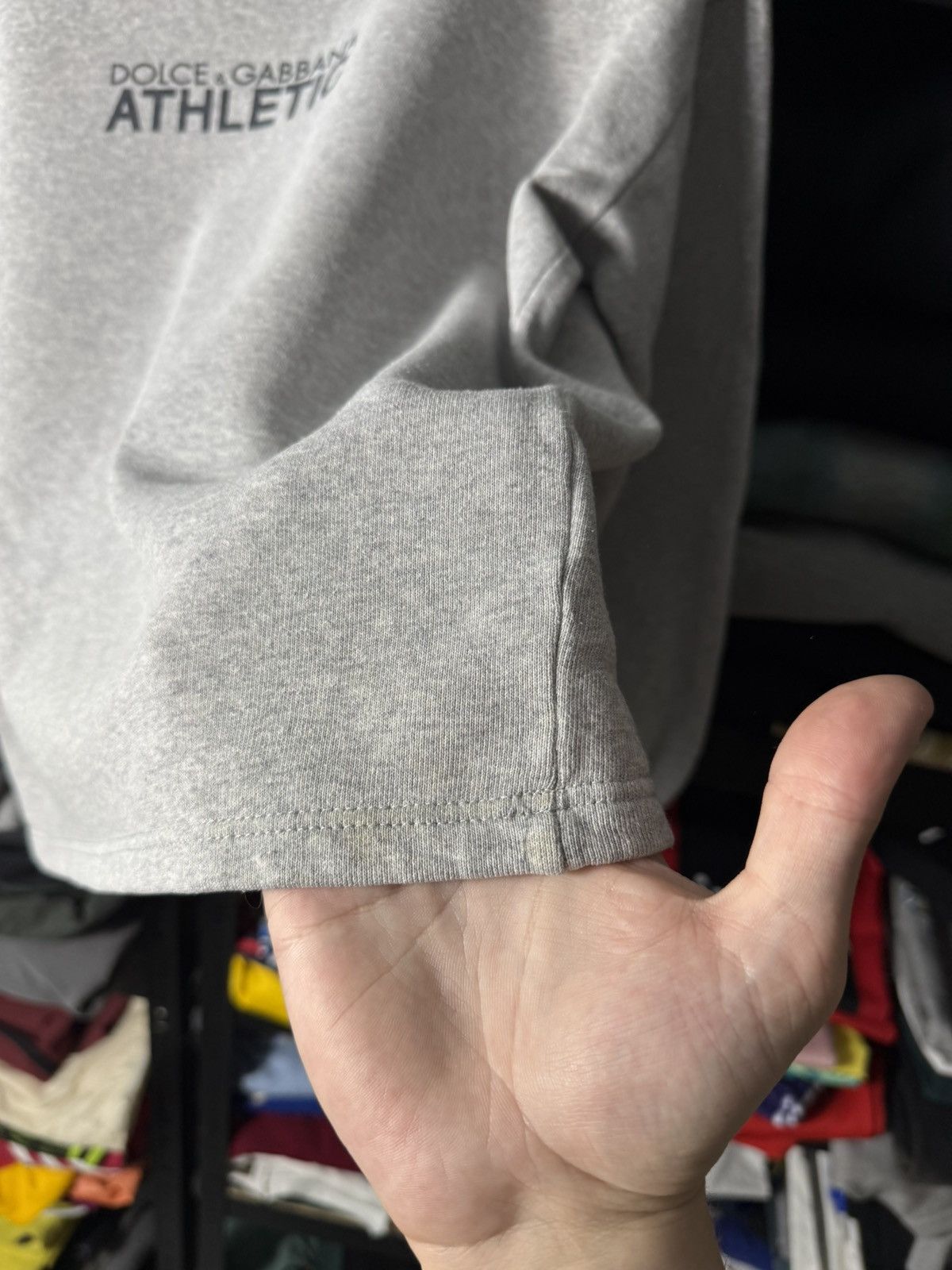 Dolce & Gabbana Vintage Dolce & Gabbana Athletic Crewneck Sweatshirt Grey Size XL / US 12-14 / IT 48-50 - 11 Thumbnail