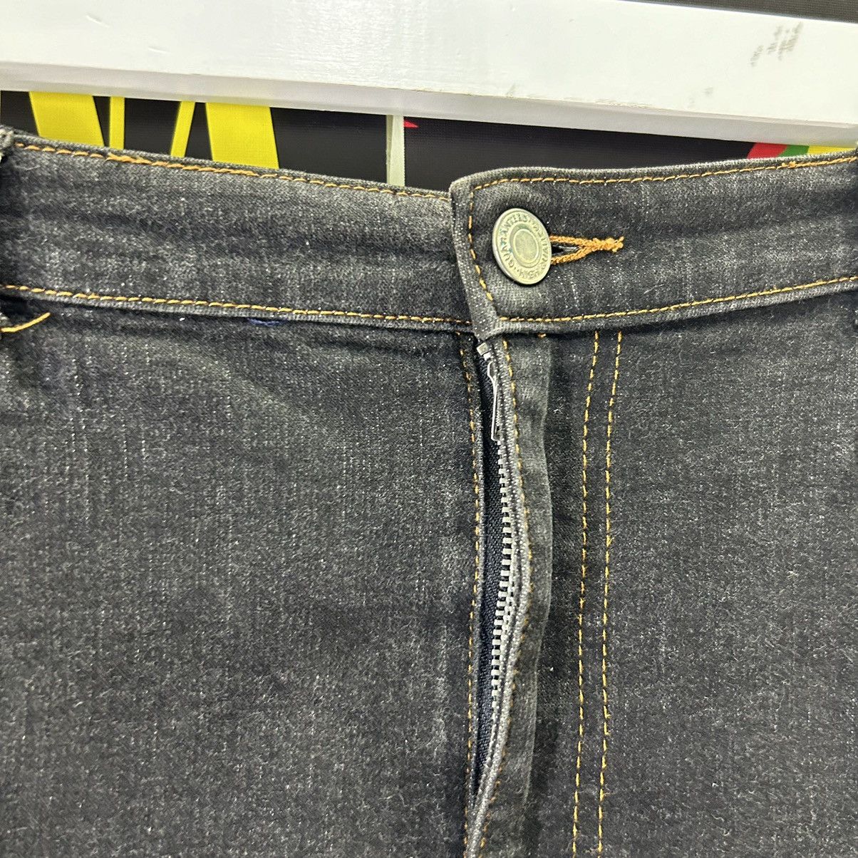 Vintage Vintage Sugarless Gal Maxi Denim Skirt Size 29" - 6 Thumbnail