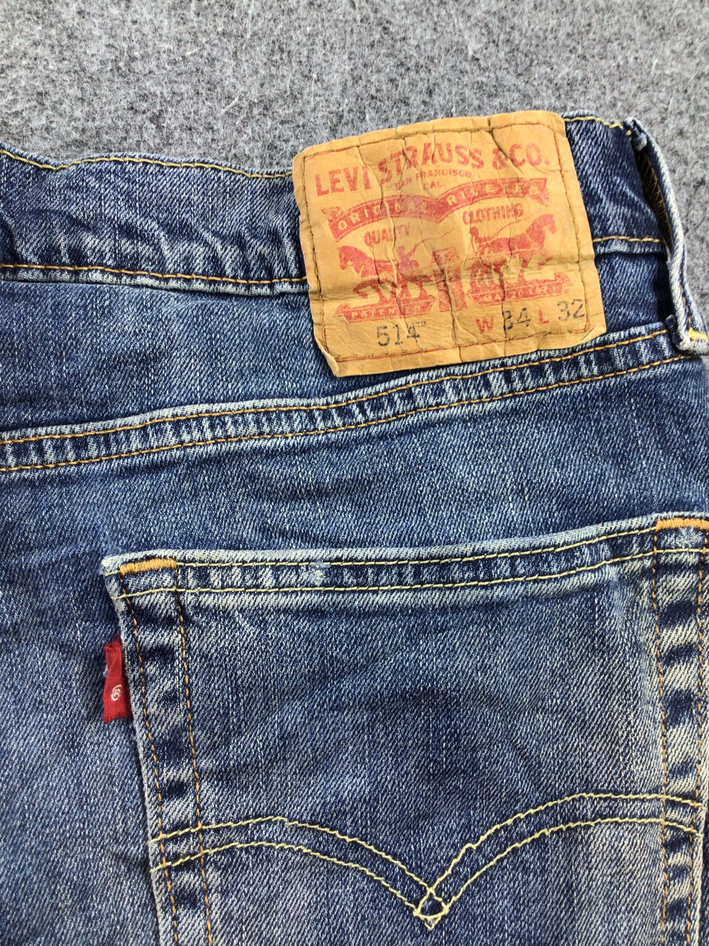 Levi's Vintage Levis 514 Jeans-J908 Size US 34 / EU 50 - 5 Thumbnail