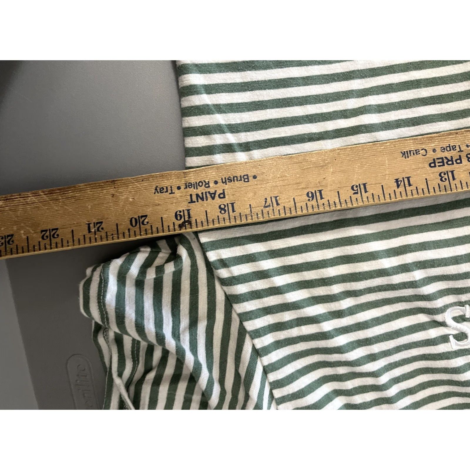 Guess GUESS Originals T Shirt XS Green Striped 90s Vtg Men Short Sleeve Shirt Size US XS / EU 42 / 0 - 6 Thumbnail