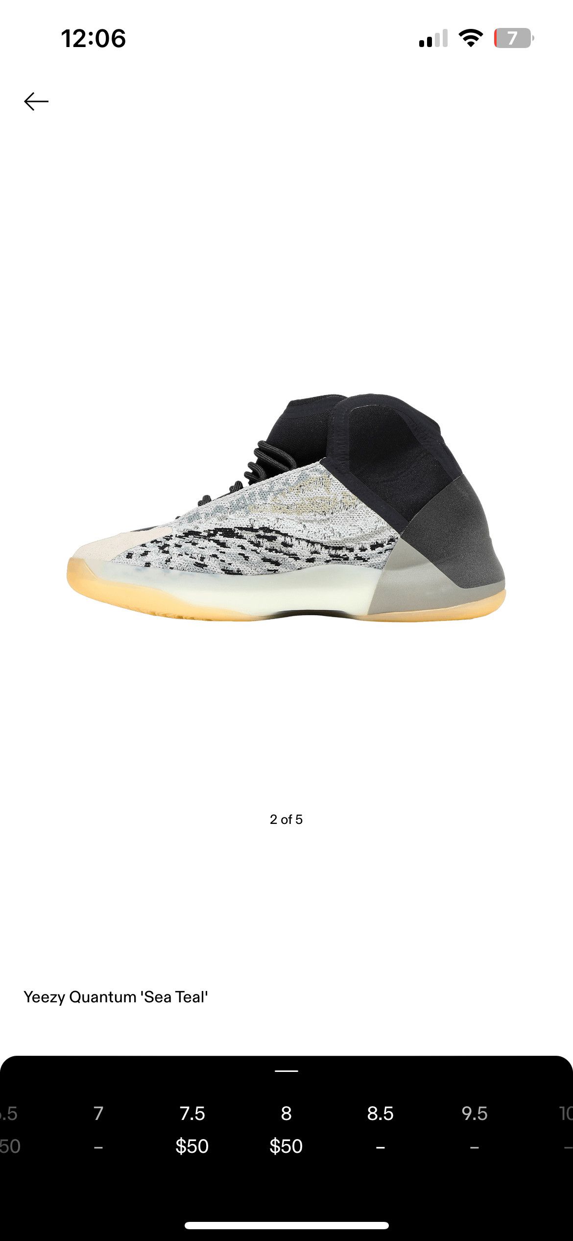 Kanye West Yeezy QNTM Size US 6 / EU 39 - 3 Thumbnail