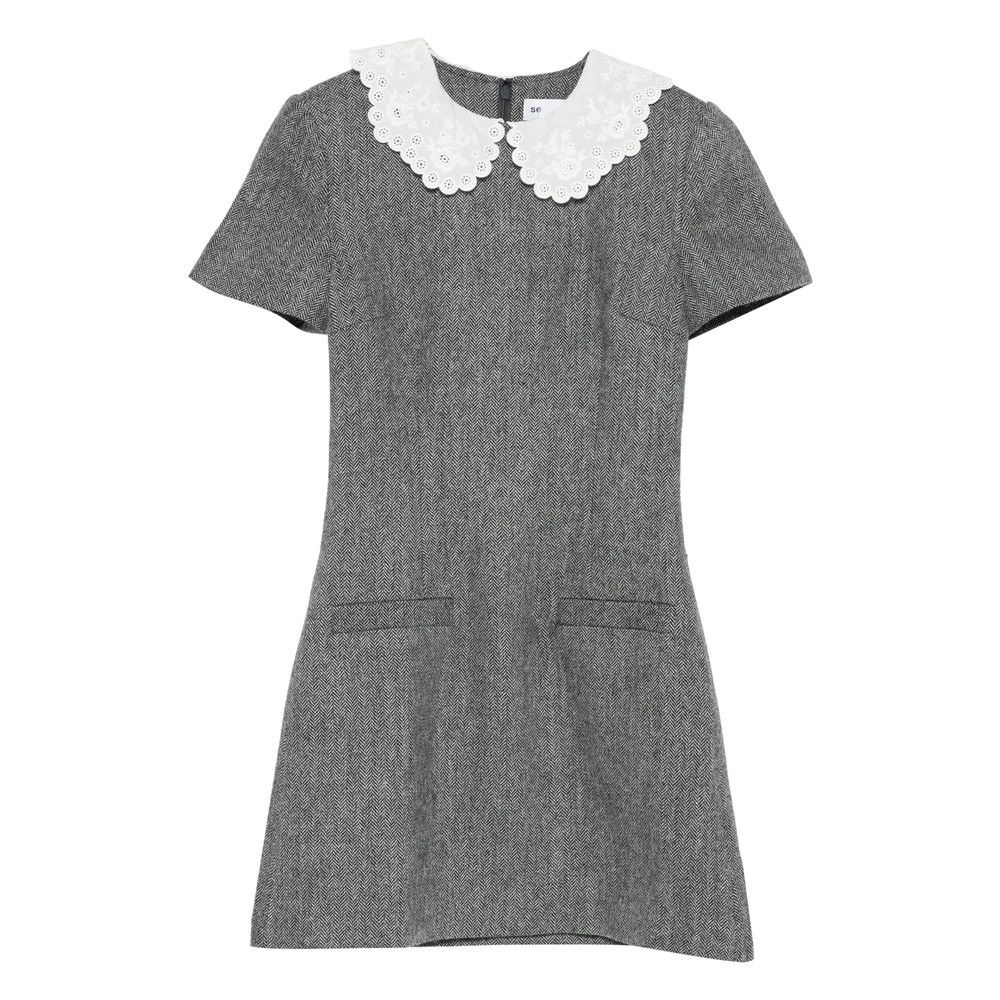 Self-Portrait Self-portrait GREY Dresses - Day Dresses Size XL / US 12-14 / IT 48-50 - 1 Thumbnail