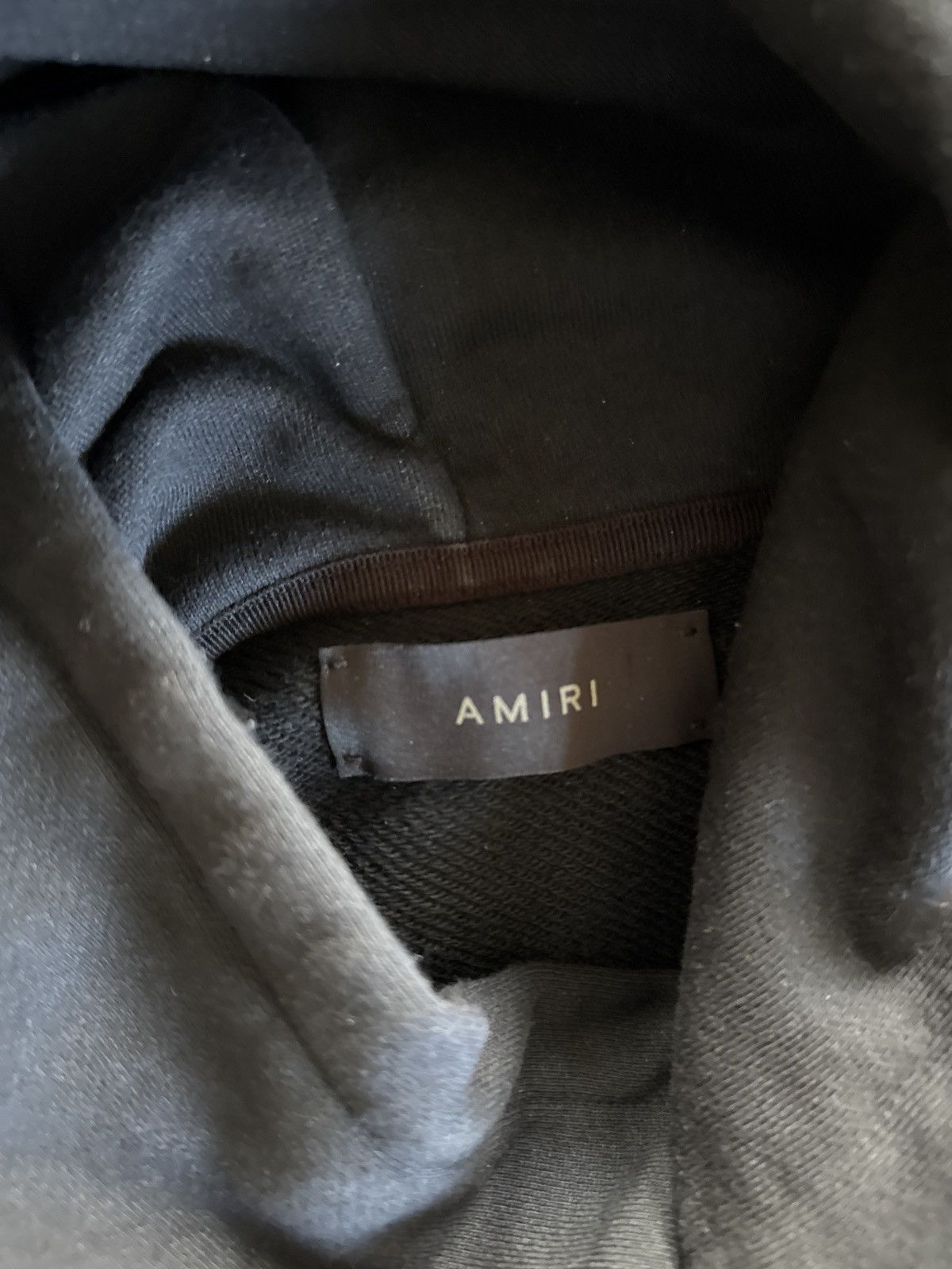Amiri Amiri Staggered Letter Hoodie Size US XL / EU 56 / 4 - 2 Thumbnail