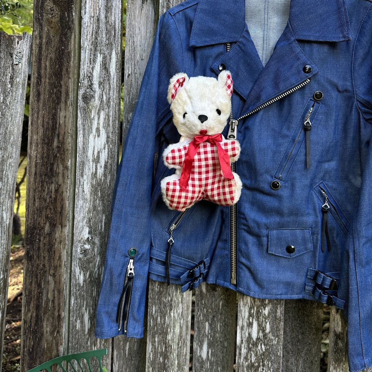 Kapital Storm Rider Stuffed Teddy Bear Biker studded jewel jacket Size US S / EU 44-46 / 1 - 4 Thumbnail