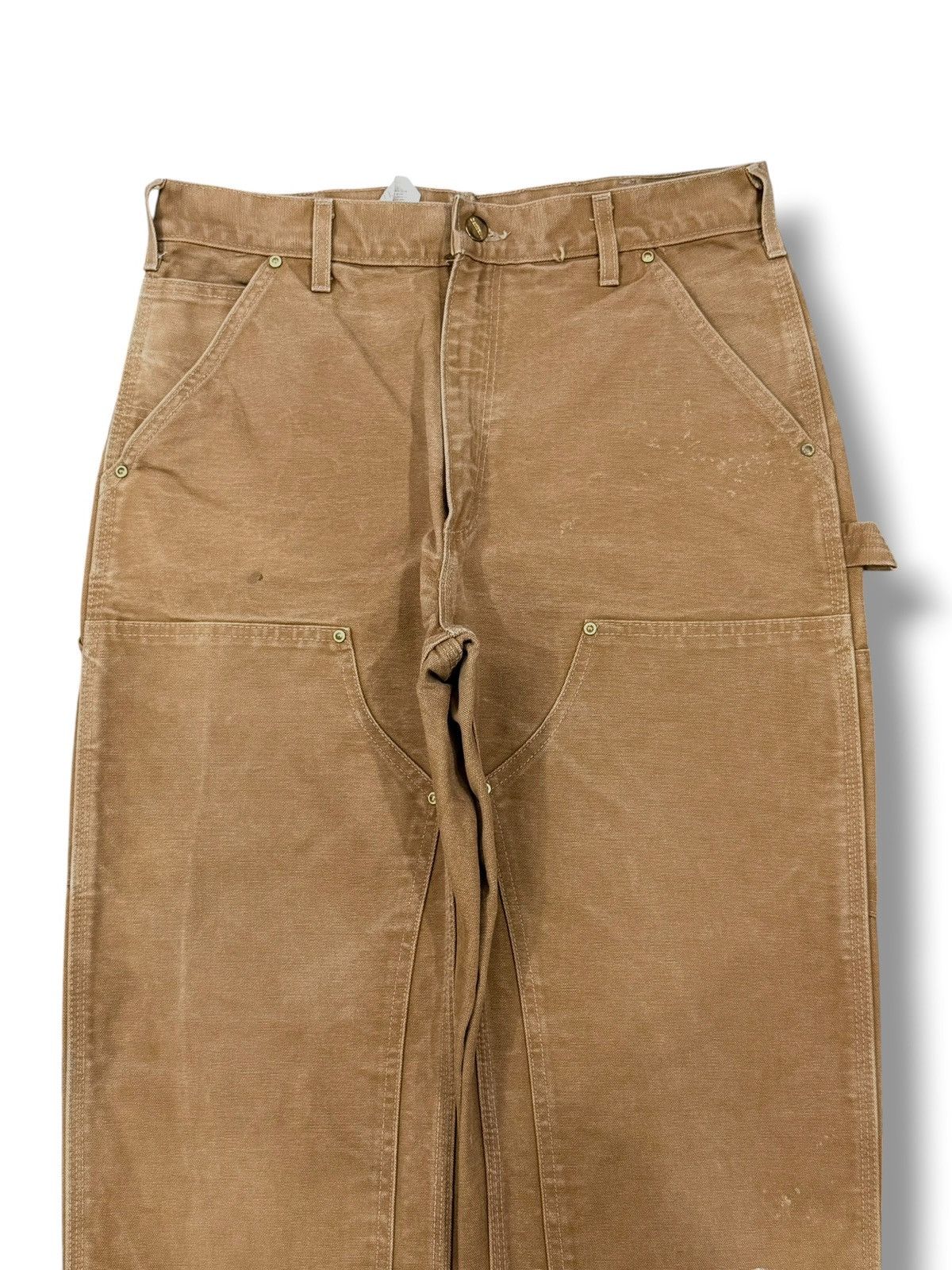 Carhartt Vintage Carhartt Double Knee Duck Canvas Carpenter Pants W31 Size US 31 - 4 Thumbnail