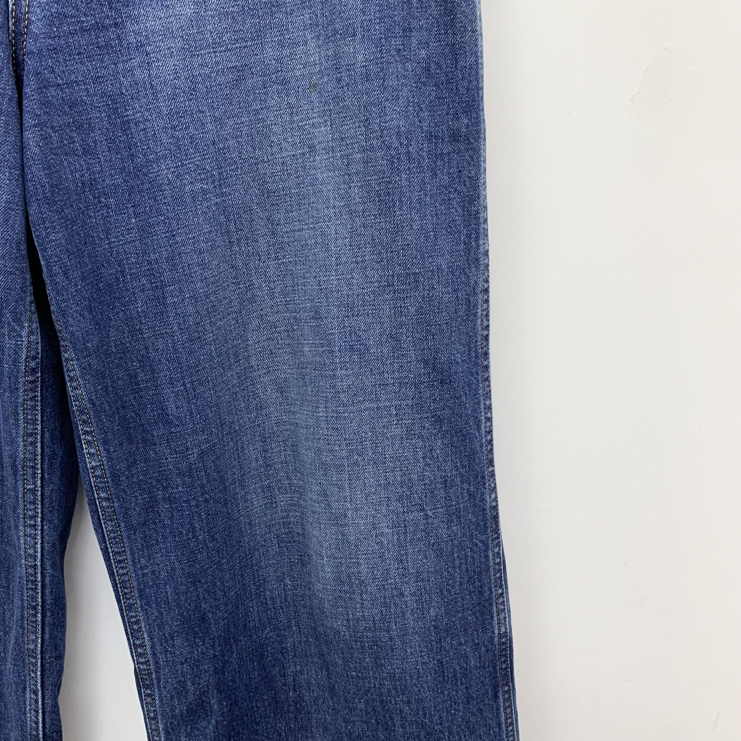 Dior Dior Leather Patch Jeans Blue Size US 28 / EU 44 - 4 Thumbnail