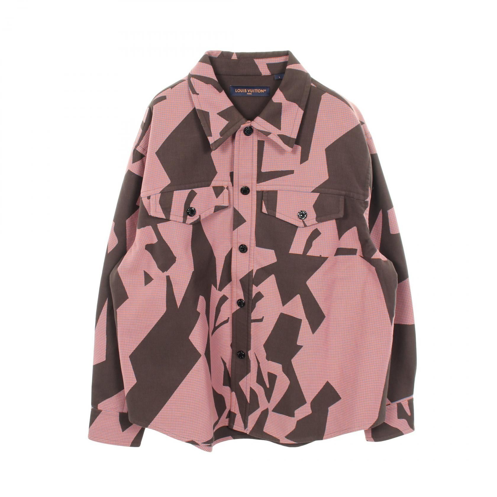 Louis Vuitton Louis Vuitton Louis Vuitton Double Face Cotton Outerwear Textile Outerwear RM231MTB4HOS01W DUTY FREE for USA Size ONE SIZE - 1 Thumbnail