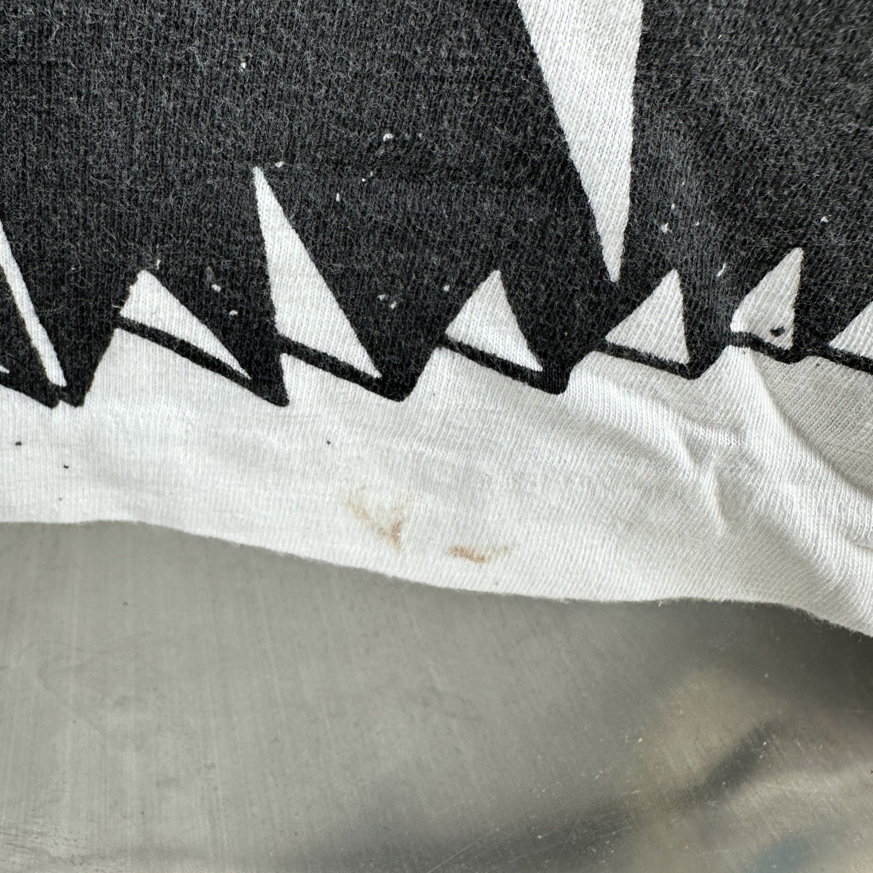 Vintage 1991 San Jose Sharks Hockey NHL AOP Single Stitch T-Shirt Size US L / EU 52-54 / 3 - 7 Thumbnail