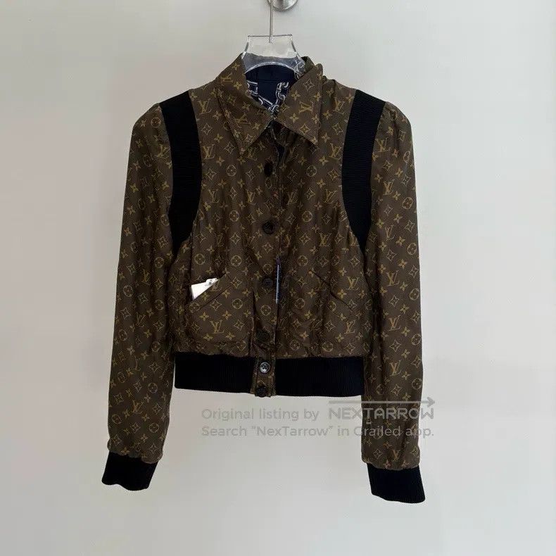 Louis Vuitton Louis Vuitton Mulberry silk presbyopic full-print reversib Size XS / US 0-2 / IT 36-38 - 1 Thumbnail