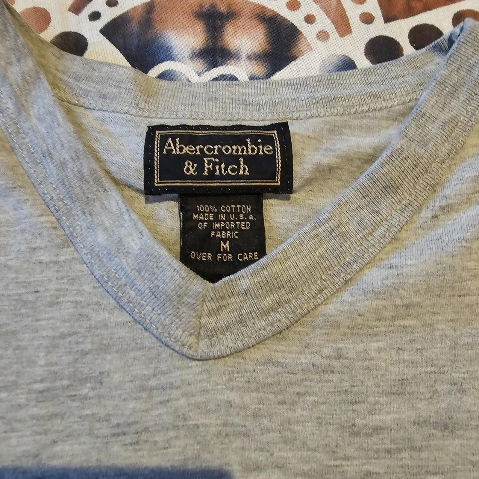 Abercrombie & Fitch Abercrombie & Fitch Vintage Grey T-shirt Size M / US 6-8 / IT 42-44 - 5 Thumbnail