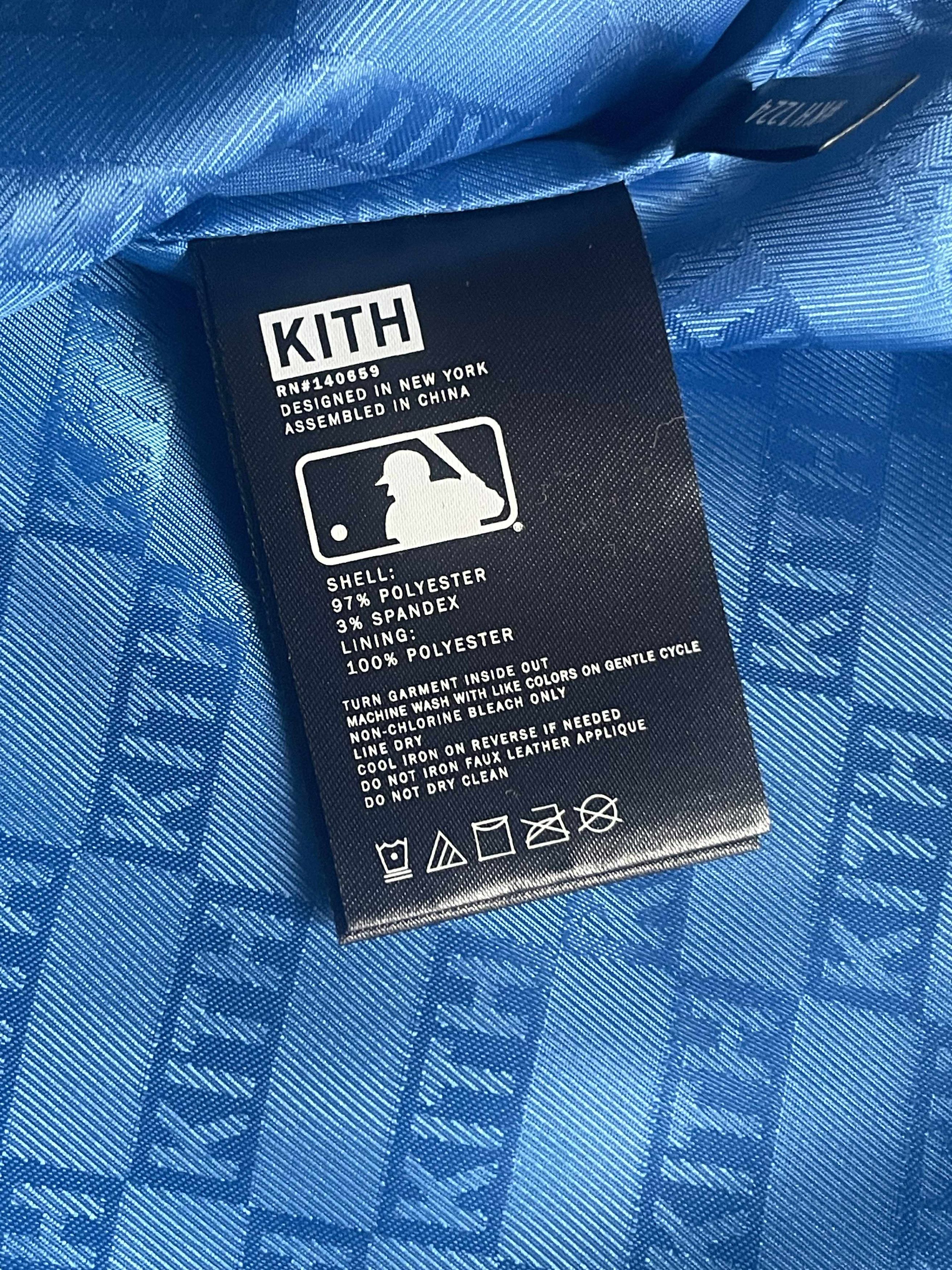Kith Kith x Dodgers La MLB coaches Jacket Blue Size L Size US L / EU 52-54 / 3 - 10 Thumbnail