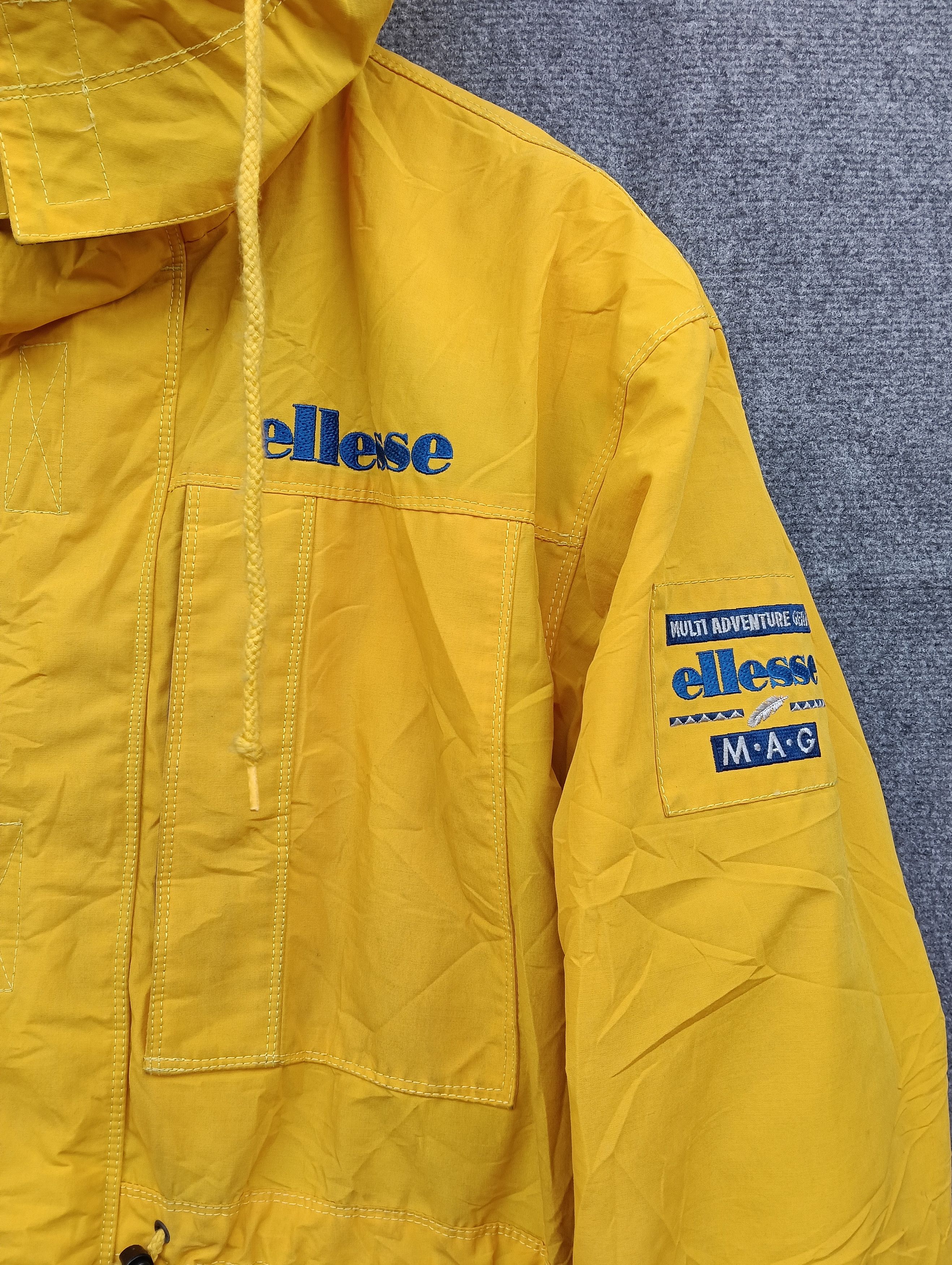 Ellesse Vintage ELLESSE multi adventure Gear mountain jacket yellow Size US L / EU 52-54 / 3 - 2 Thumbnail