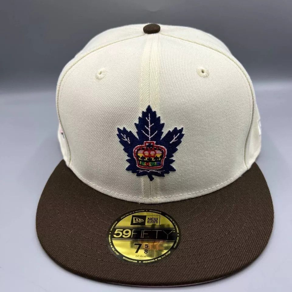 New Era Toronto Marlies Hat Men 7 5/8 59Fifty New Era AHL Fitted Cap Size ONE SIZE - 2 Thumbnail
