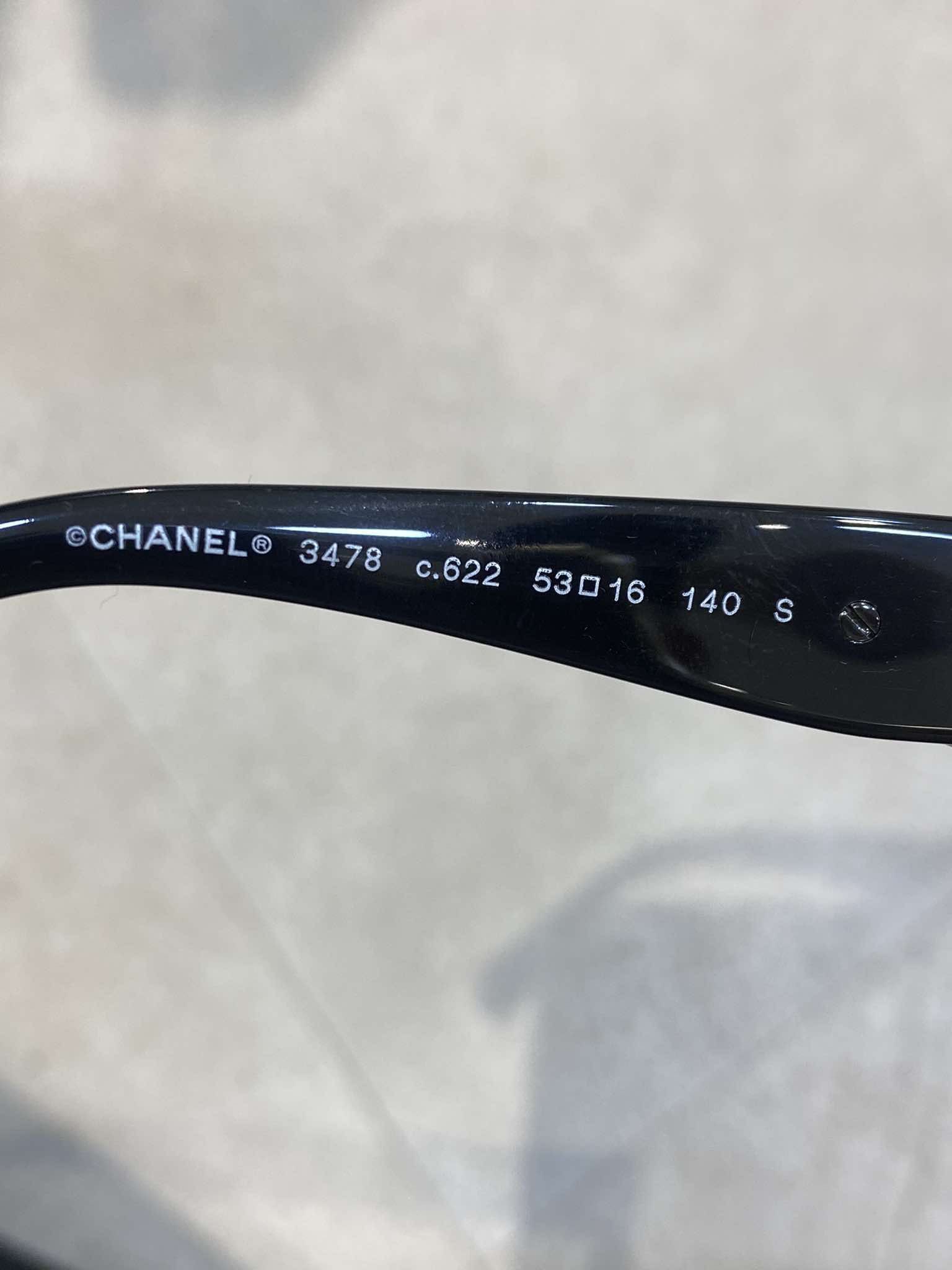 Chanel CHANEL 0CH3478 C622 Sunglasses Size ONE SIZE - 4 Thumbnail