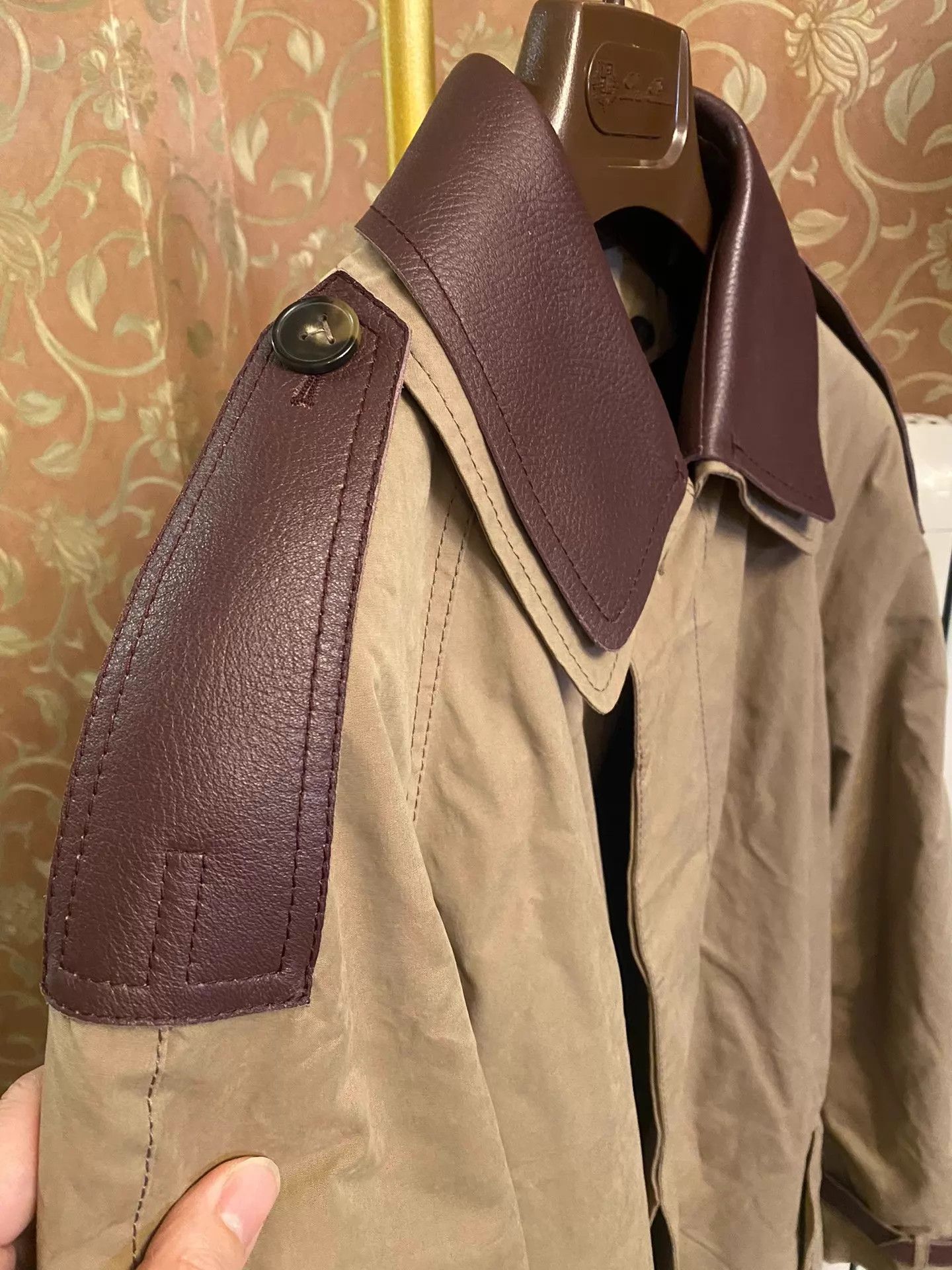 Tod's Tods Italian British Style Leather-Paneled Windbreaker L Size US M / EU 48-50 / 2 - 5 Thumbnail