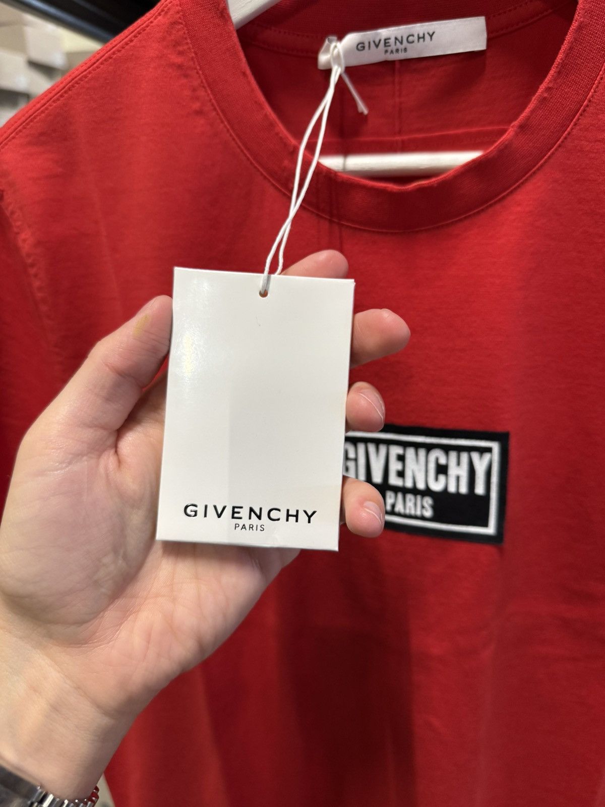 Givenchy Givenchy Box Logo T-Shirt NEW 600$ Size US S / EU 44-46 / 1 - 4 Thumbnail