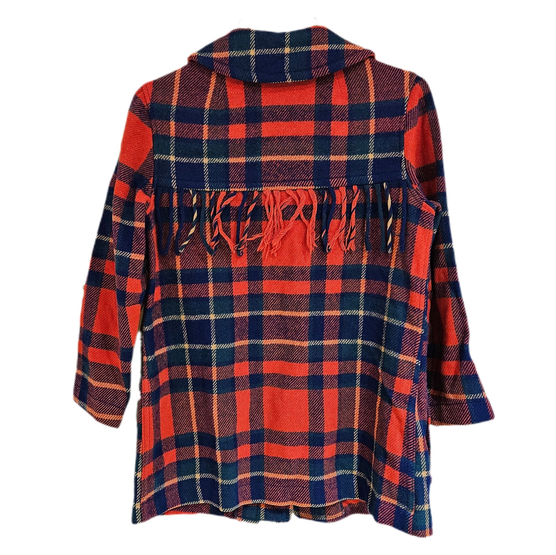 Pendleton 60s cottagecore western pendleton knockabouts red plaid coat Size S / US 4 / IT 40 - 2 Thumbnail