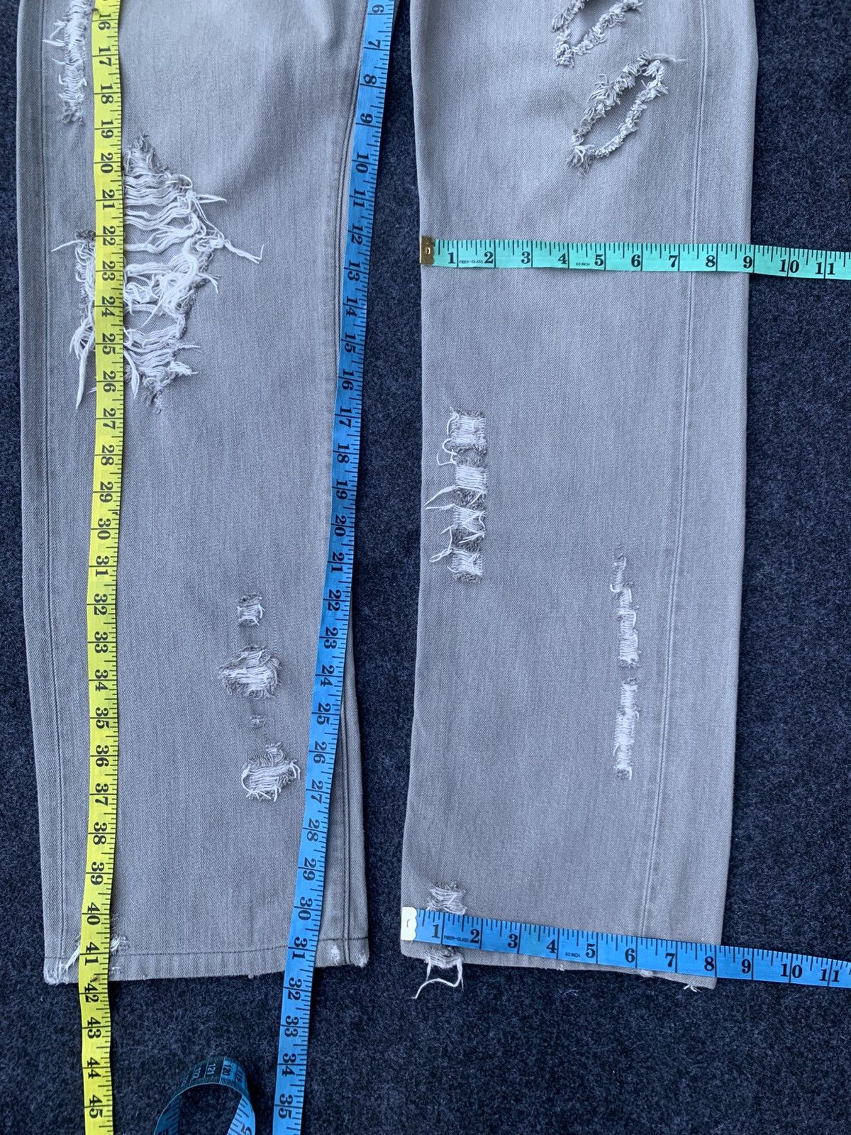 Uniqlo VINTAGE UNIQLO SELVEDGE FADED GRAY. Size US 34 / EU 50 - 3 Thumbnail
