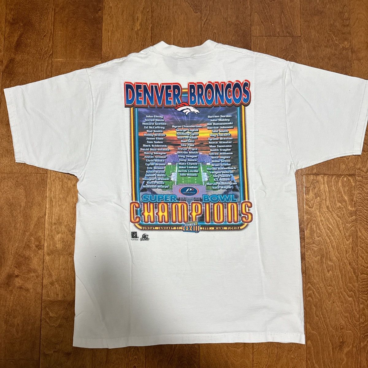 NFL × Pro Player × Vintage Vintage 1999 Denver Broncos Super Bowl tee Size US L / EU 52-54 / 3 - 2 Thumbnail