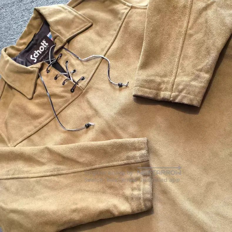 Schott Schott Western cowboy suede shirt jacket Size US L / EU 52-54 / 3 - 6 Thumbnail