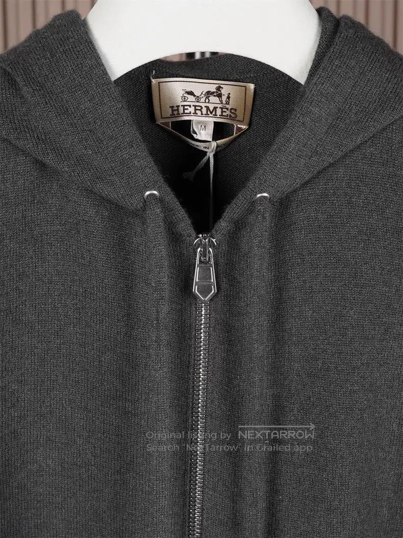 Hermes Hermes Hooded Cashmere Coat Size US M / EU 48-50 / 2 - 6 Thumbnail