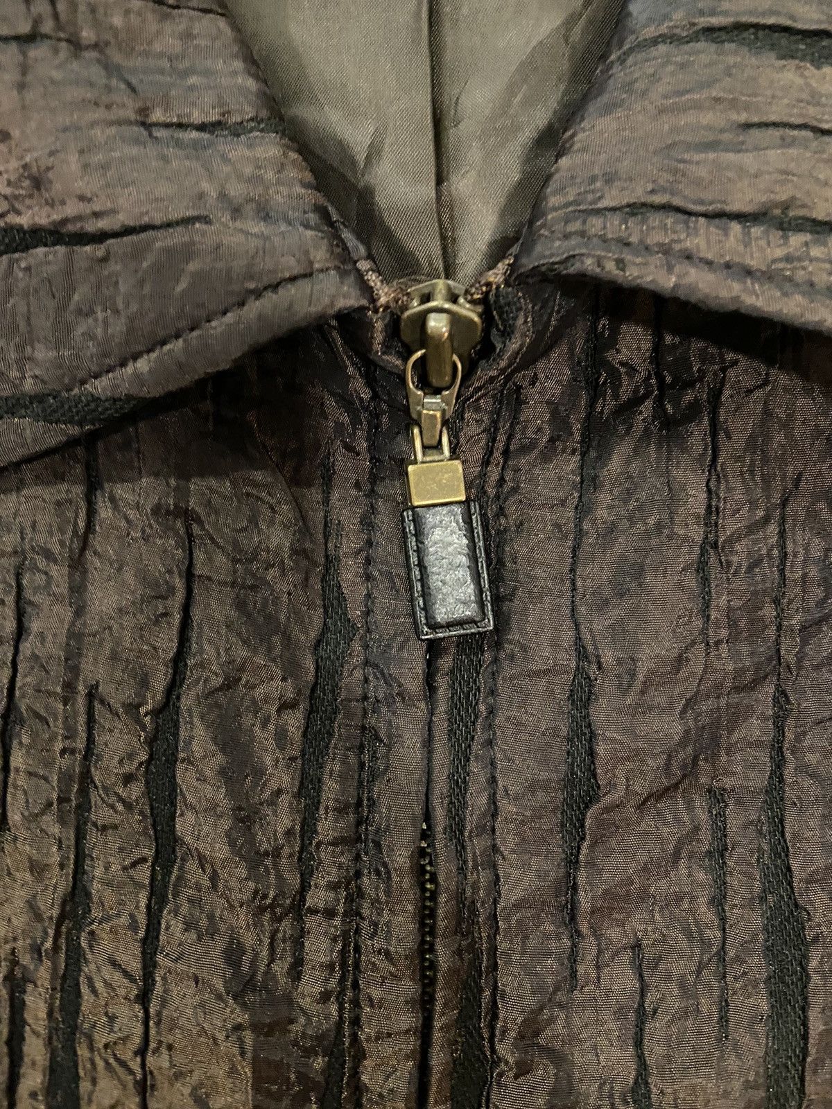 Vintage Japanese pleated jacket
