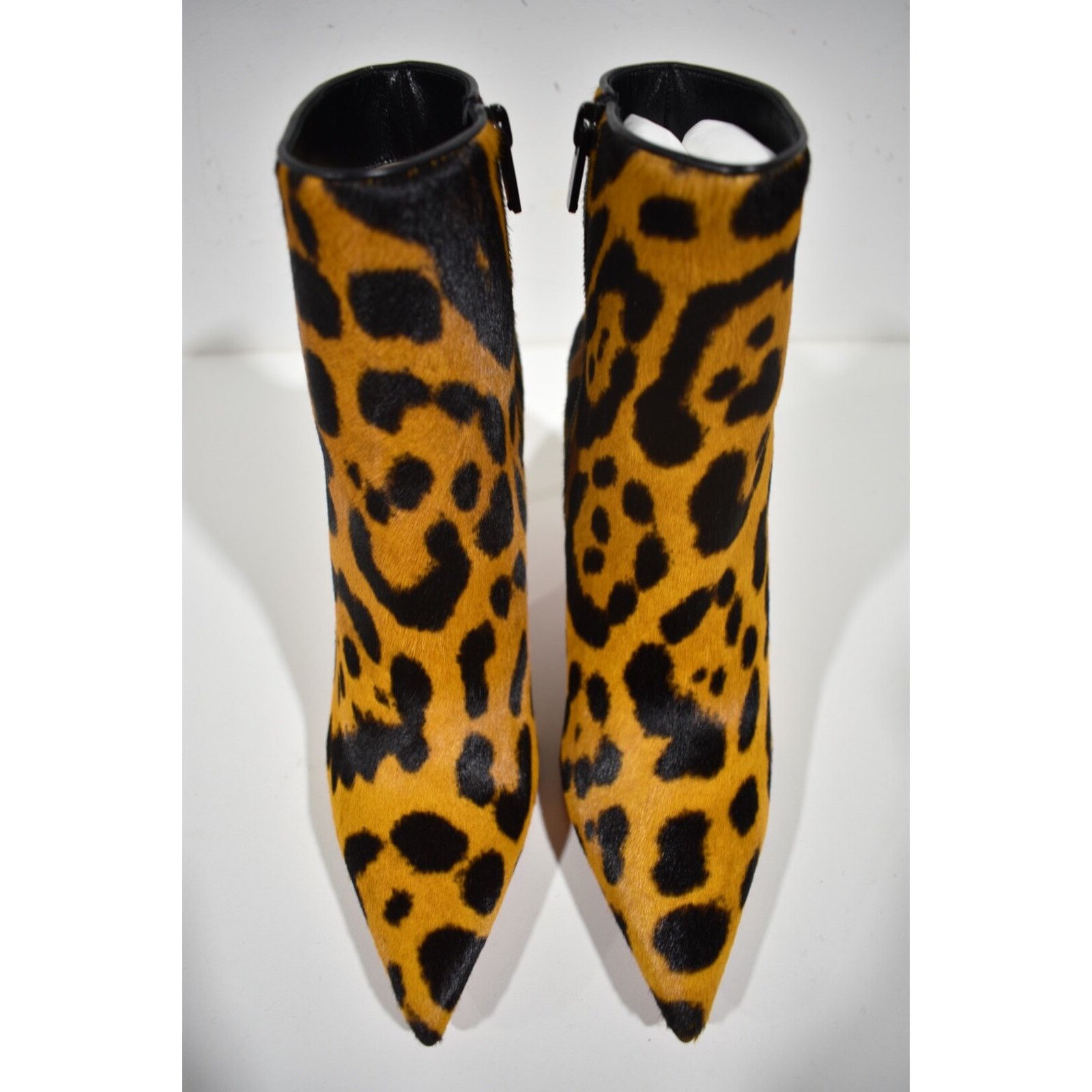Christian Louboutin So Kate Booty 85 Black Spicy Leopard Ankle Heel Bootie 38 Size US 8 / IT 38 - 7 Thumbnail