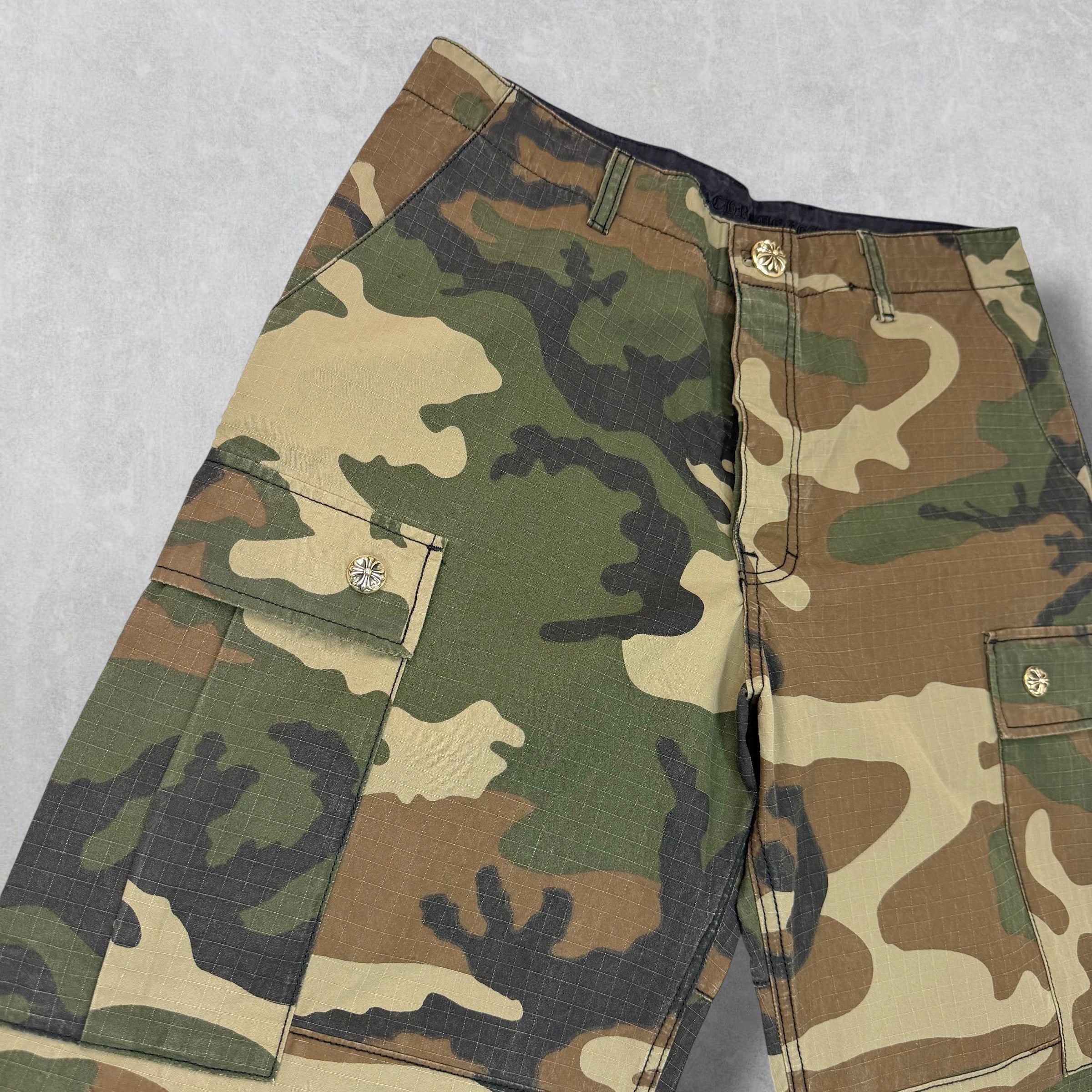 Chrome Hearts Chrome Hearts Cross Patch Camo Cargo Pants 34 Size US 34 / EU 50 - 5 Thumbnail