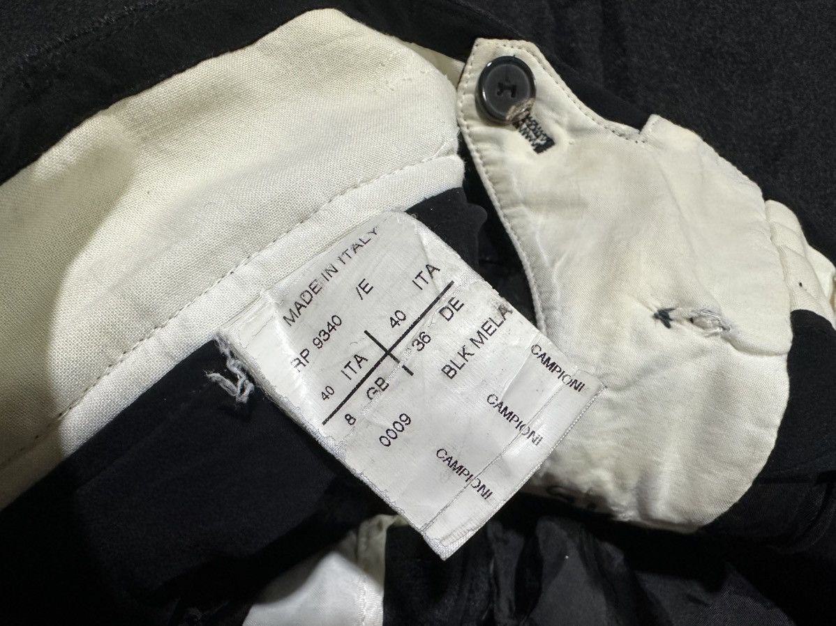 Rick Owens 🔥Rick Owens Drop Crotch Wool Trousers Pants Size US 28 / EU 44 - 14 Thumbnail