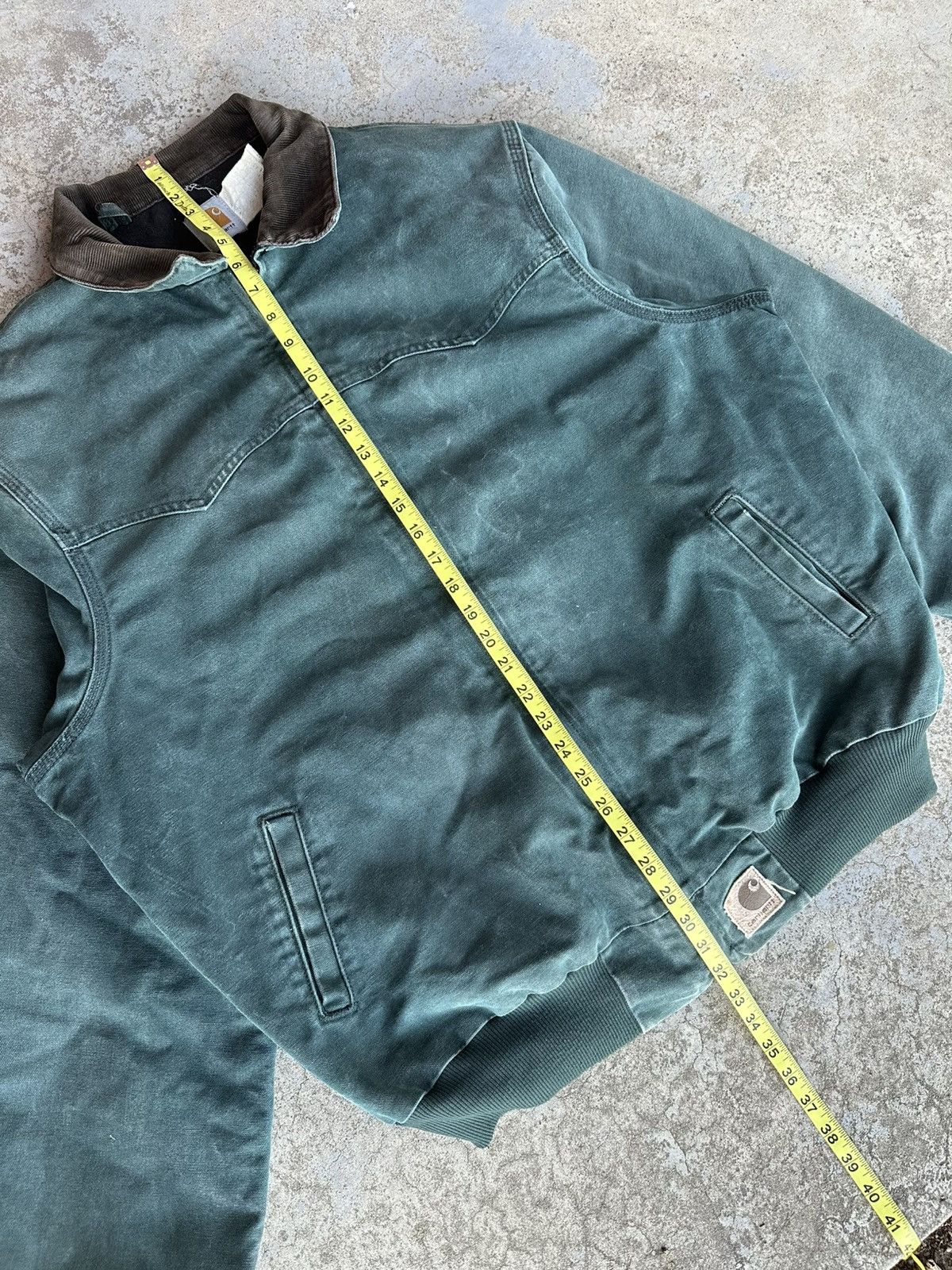 Carhartt Rare Vintage MADE IN USA Carhartt Santa Fe Bomber XL Size US XL / EU 56 / 4 - 7 Thumbnail