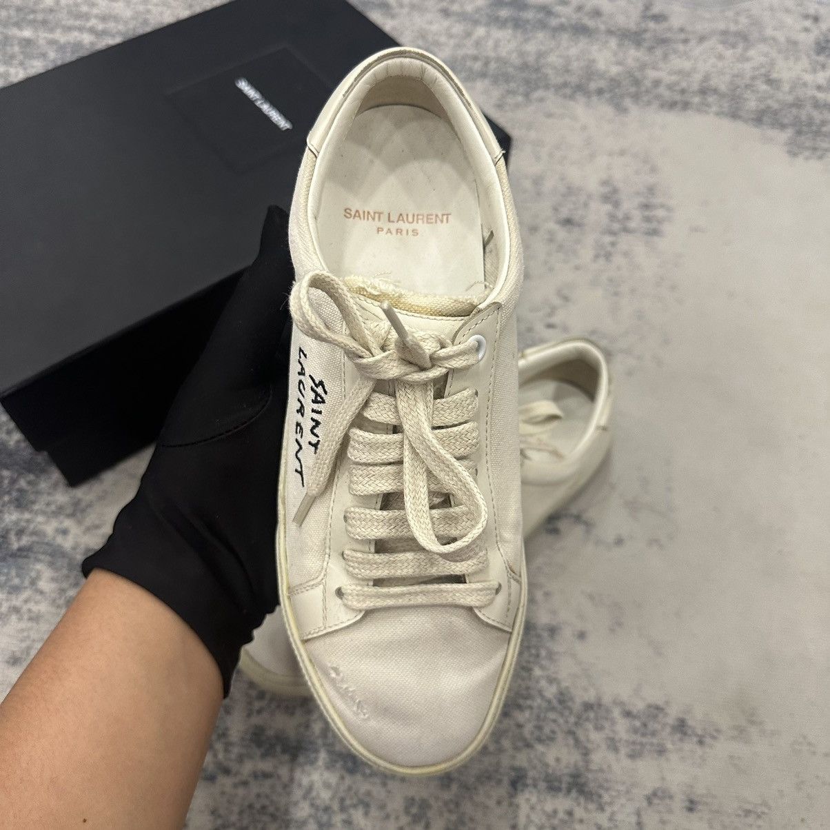Saint Laurent Paris Sneakers Saint Laurent Size US 6 / IT 36 - 8 Thumbnail