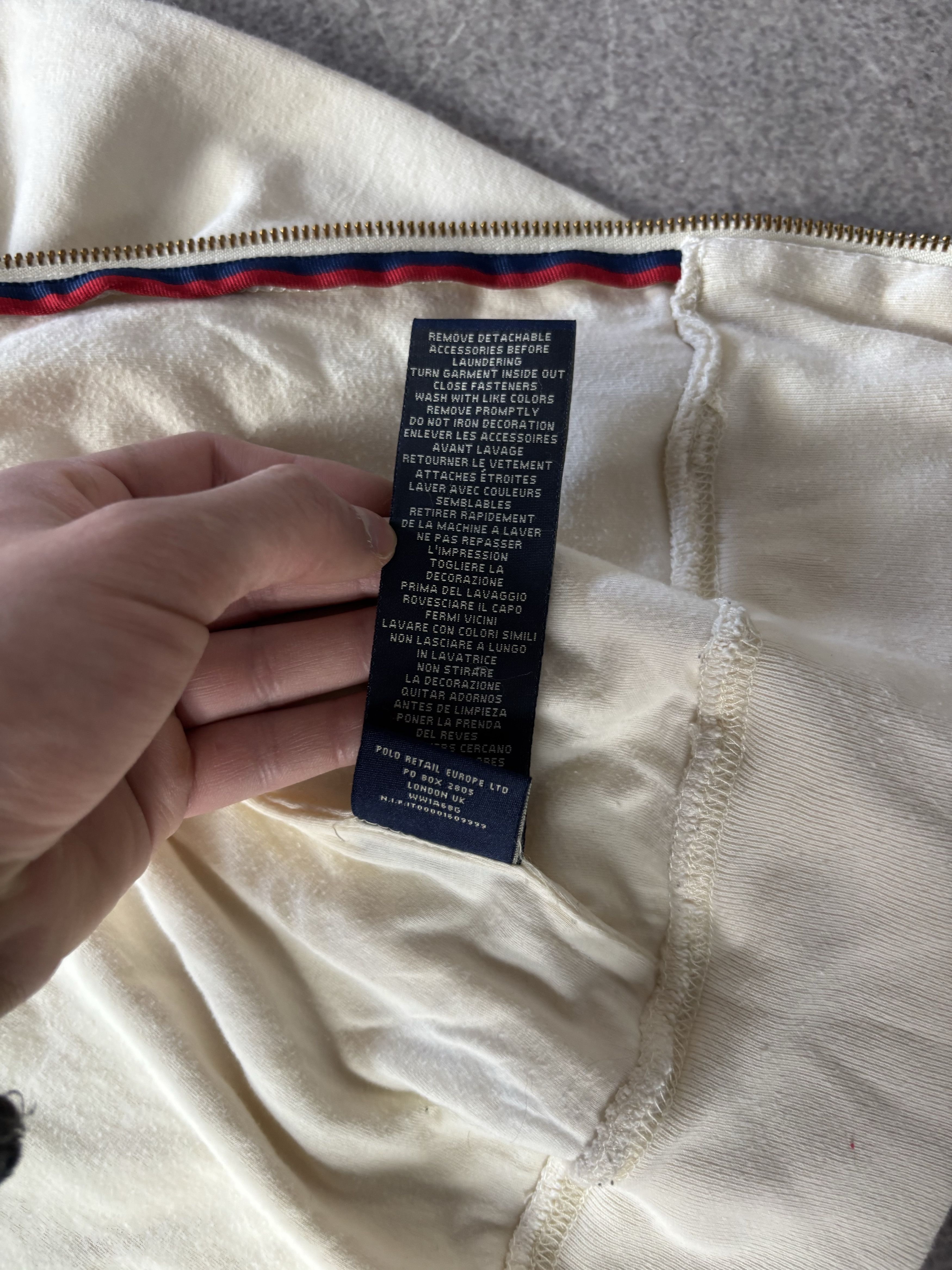 Polo Ralph Lauren Polo Ralph Lauren Flag USA Zipper Fur Hoodie LGB style Size US XS / EU 42 / 0 - 12 Thumbnail